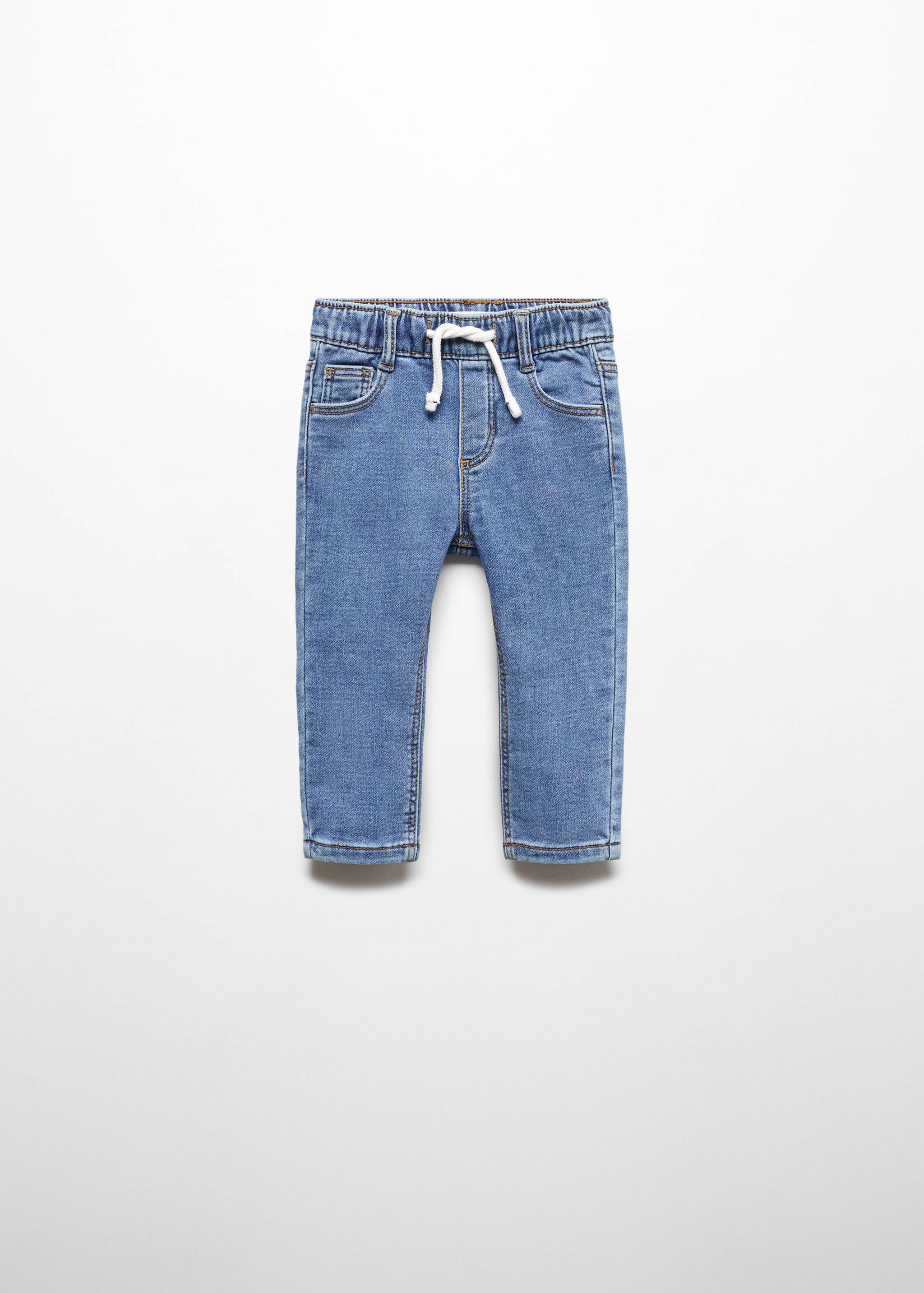 Drawstring waist jeans - Article without model