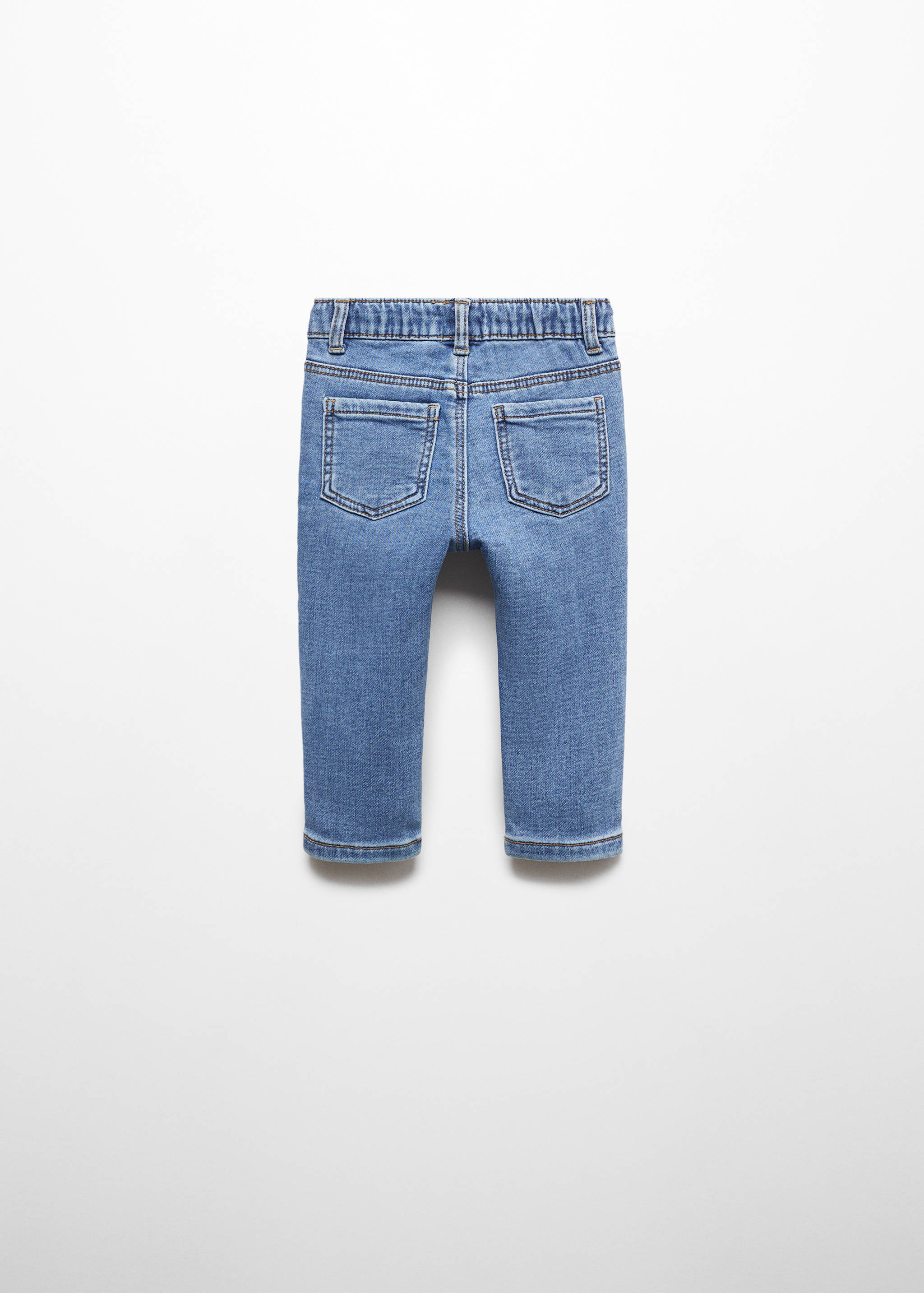 Drawstring waist jeans - Reverse of the article