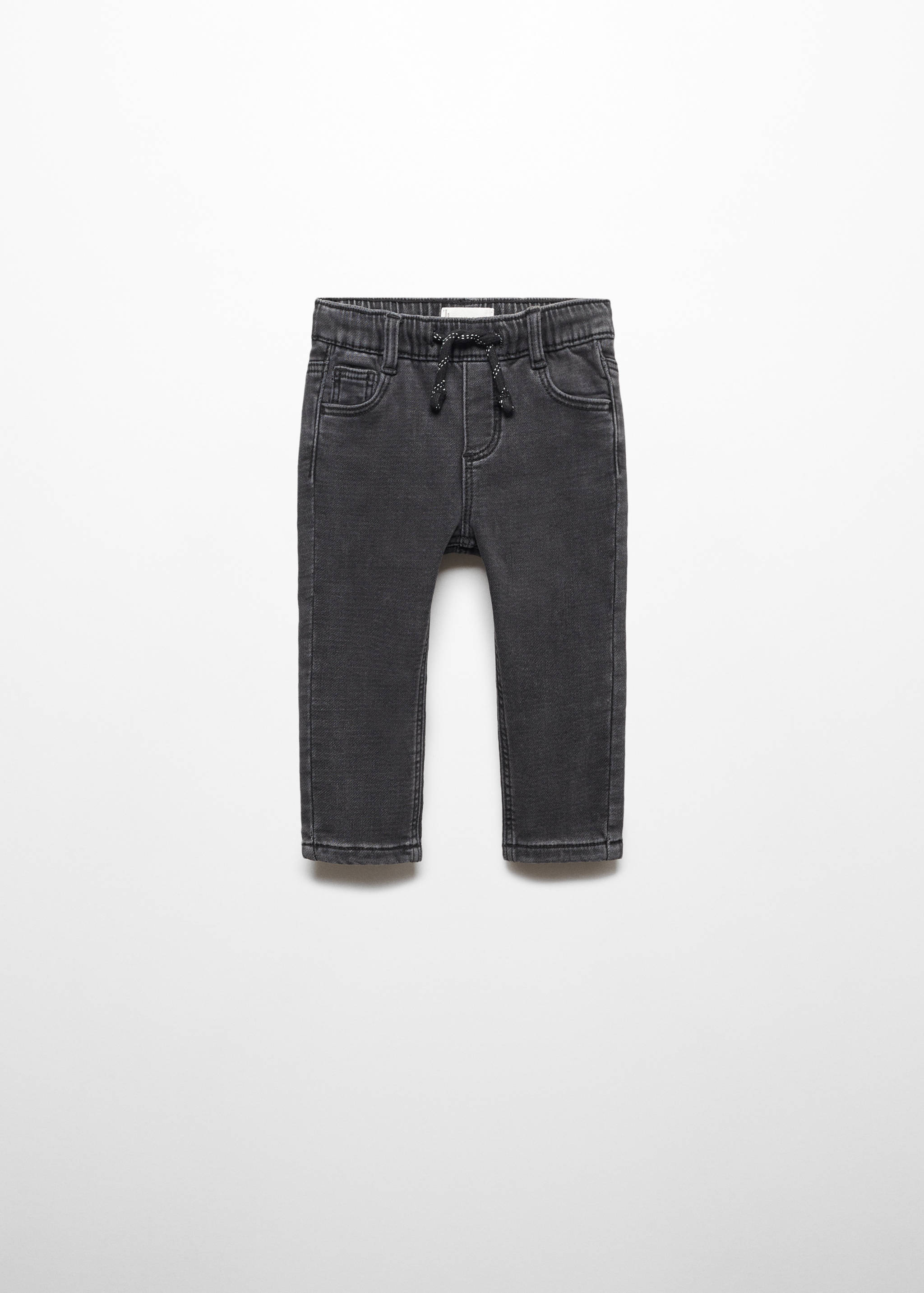 Drawstring waist jeans - Article without model