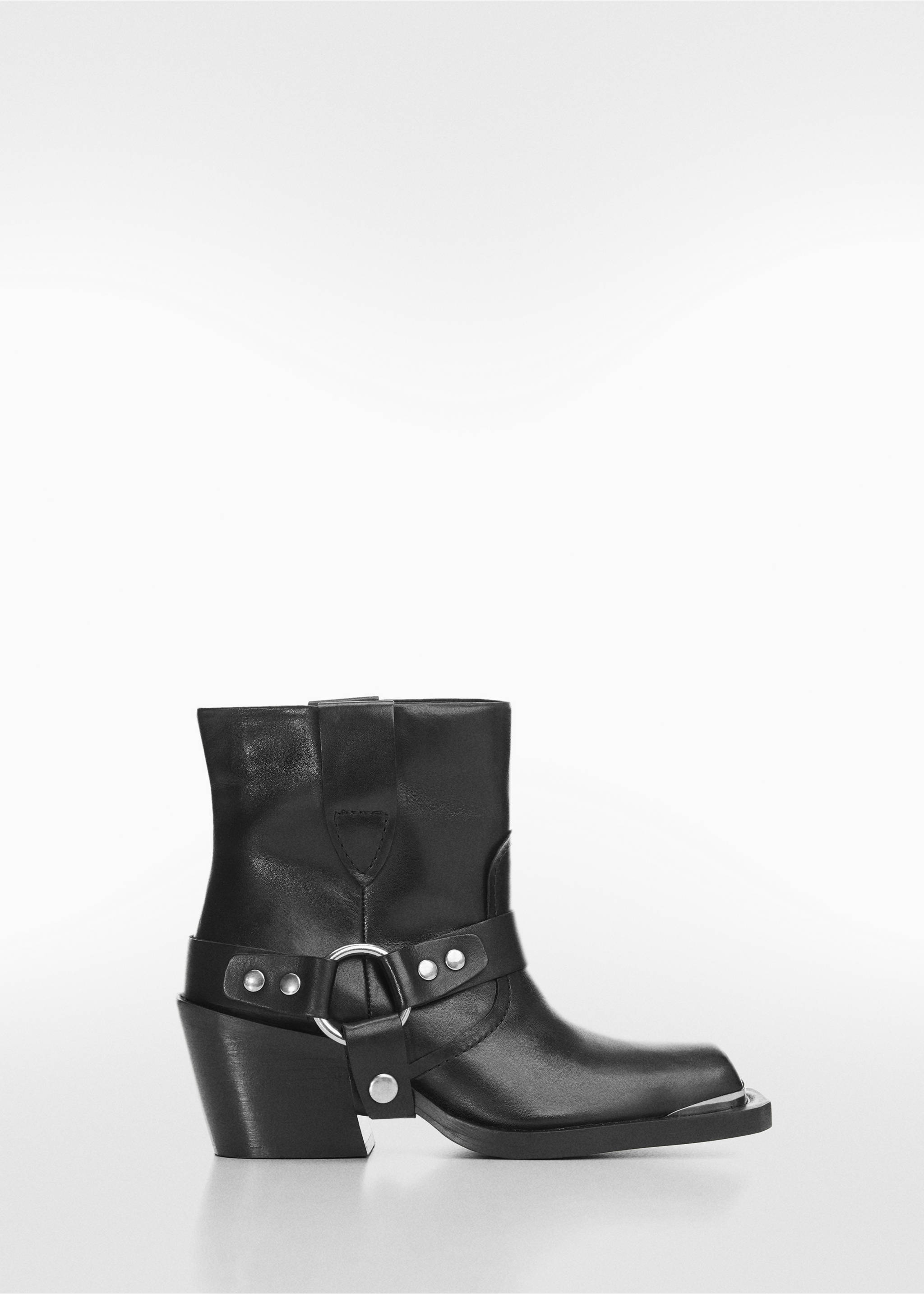 Buckle ankle boots - Article without model, Black. Ref: 67060675-00.