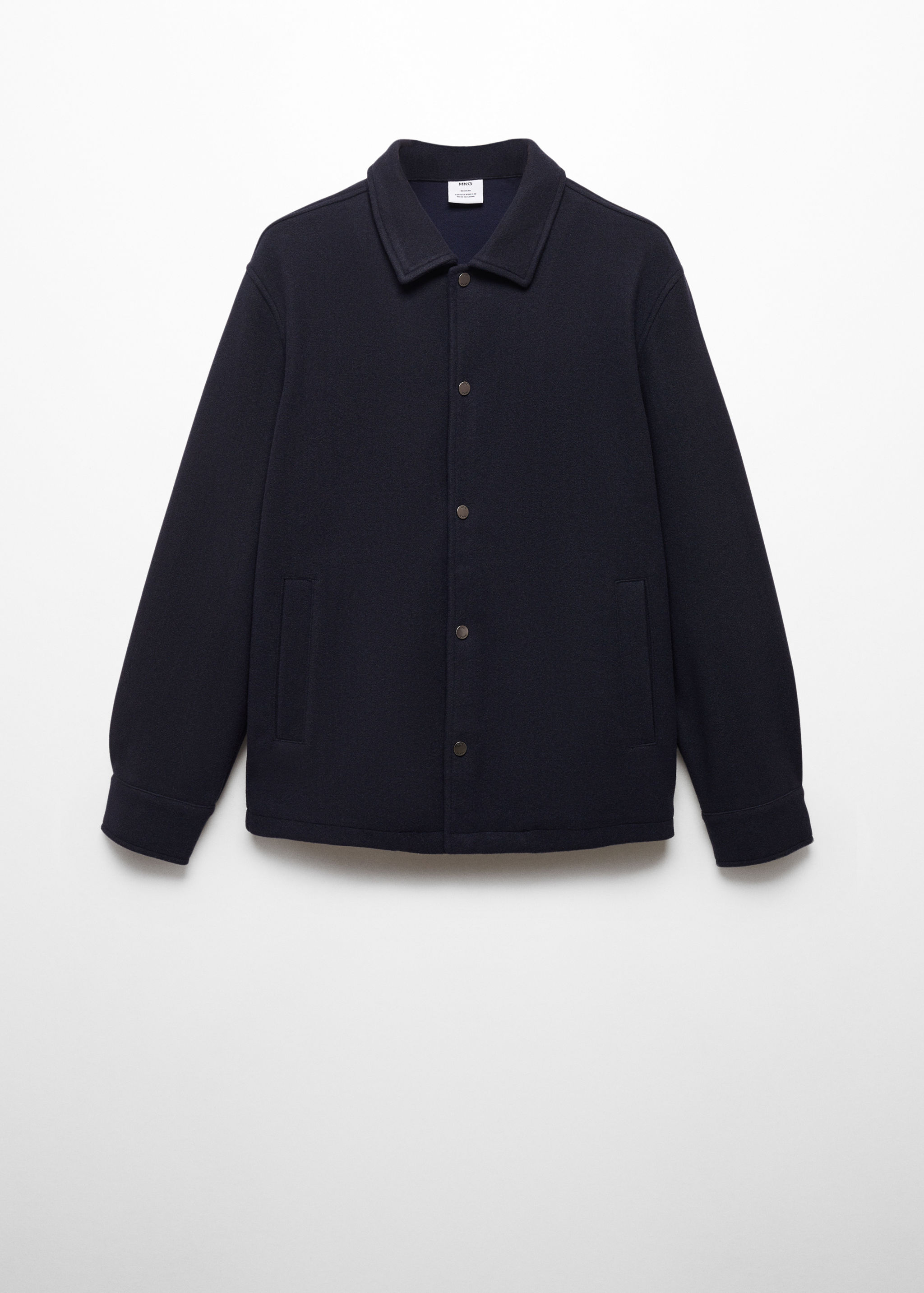 Sobrecamisa com botões de pressão - Artigo sem modelo