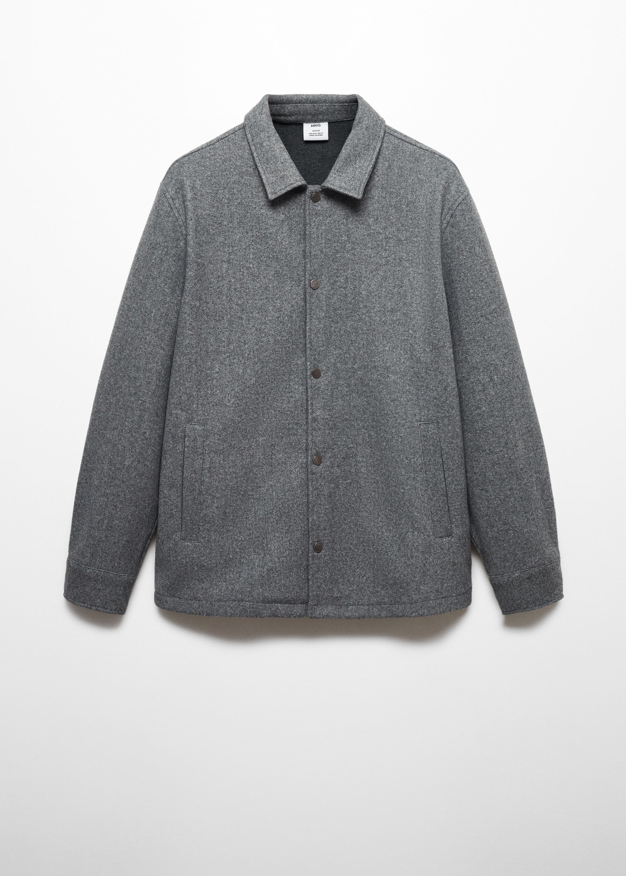 Sobrecamisa com botões de pressão - Artigo sem modelo