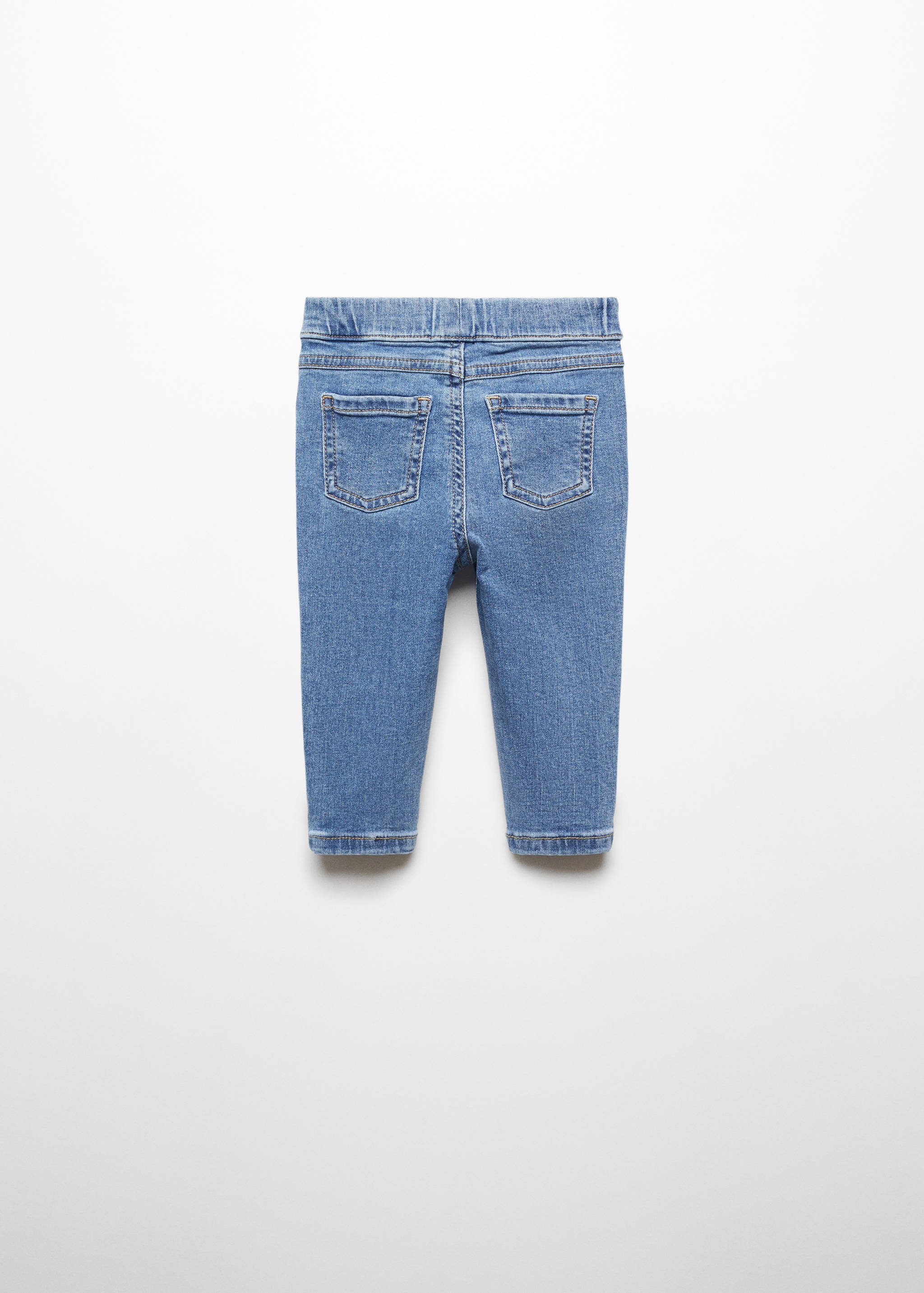 Drawstring waist jeans - Reverse of the article