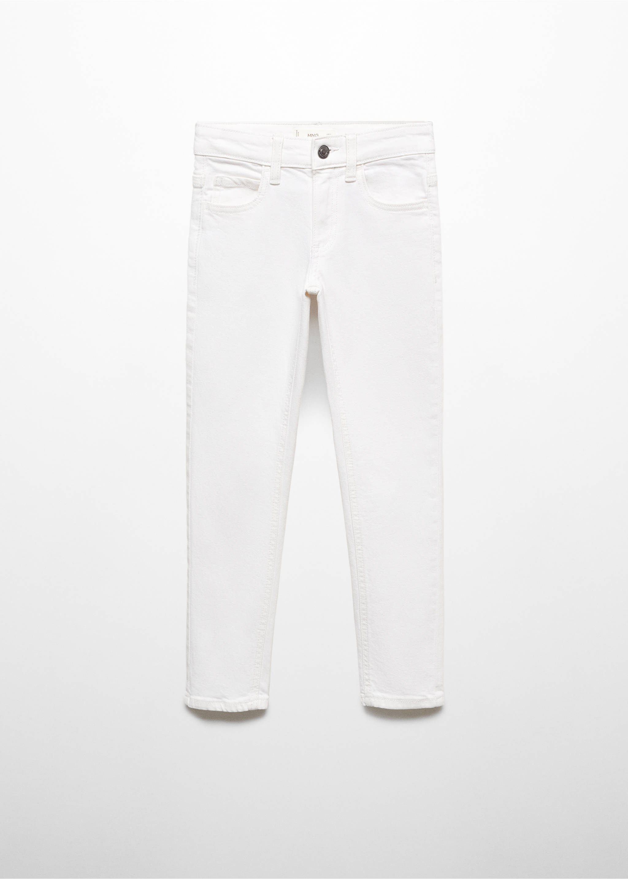 Slim-fit jeans - Article without model, White. Ref: 67061505-00.