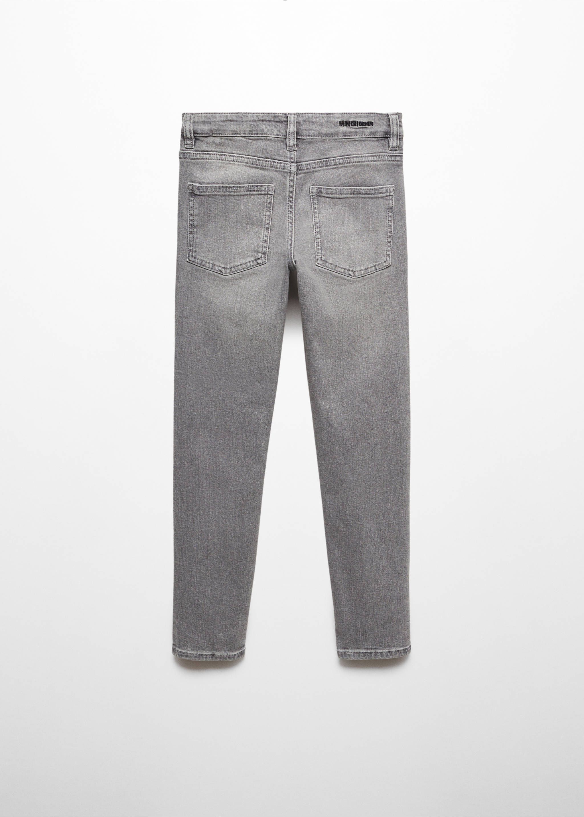Slim Fit-Jeans - Rückseite des Artikels, Denim Grau. Ref: 67061505-00.