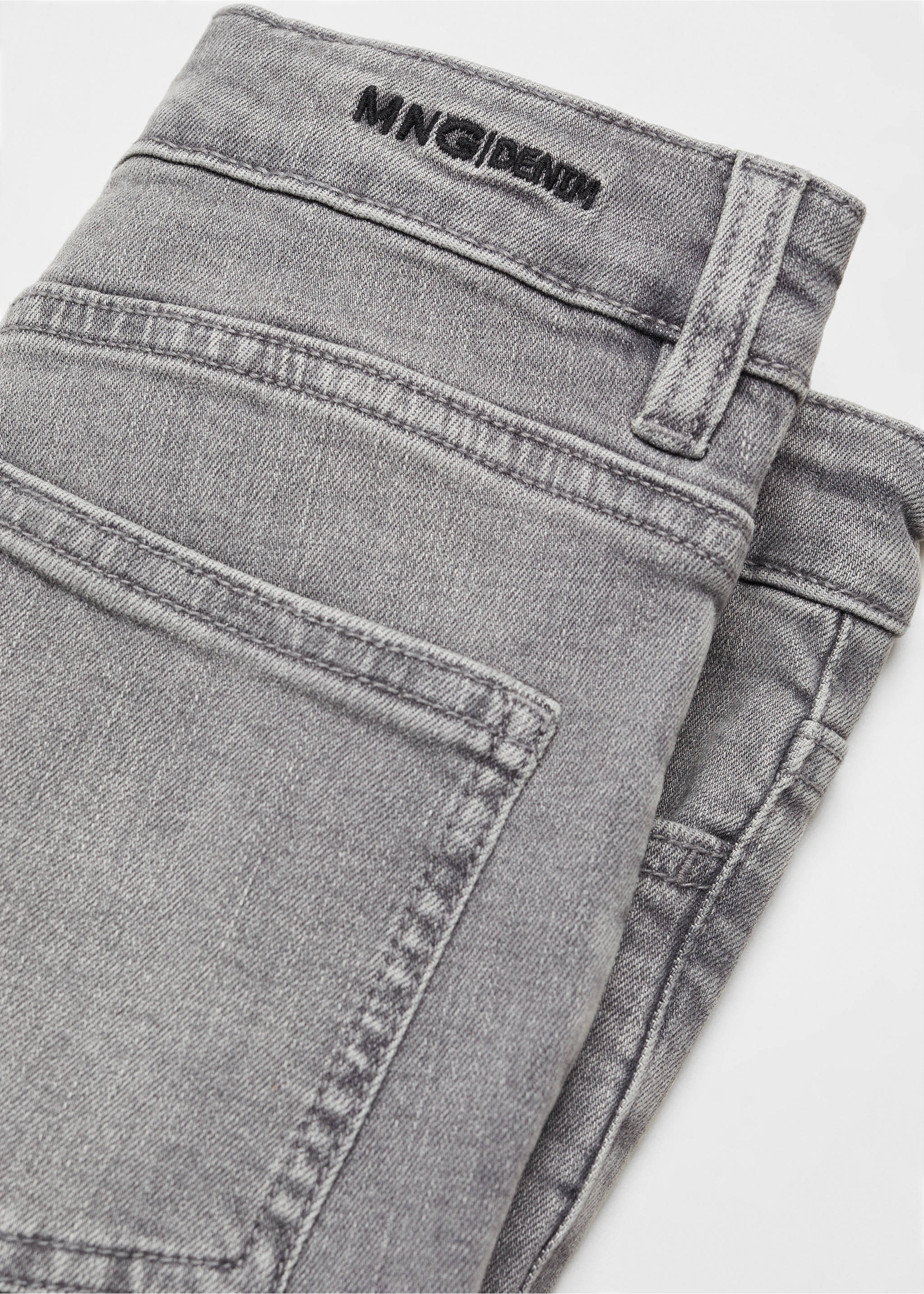 Slim Fit-Jeans - Detail des Artikels 8, Denim Grau. Ref: 67061505-00.