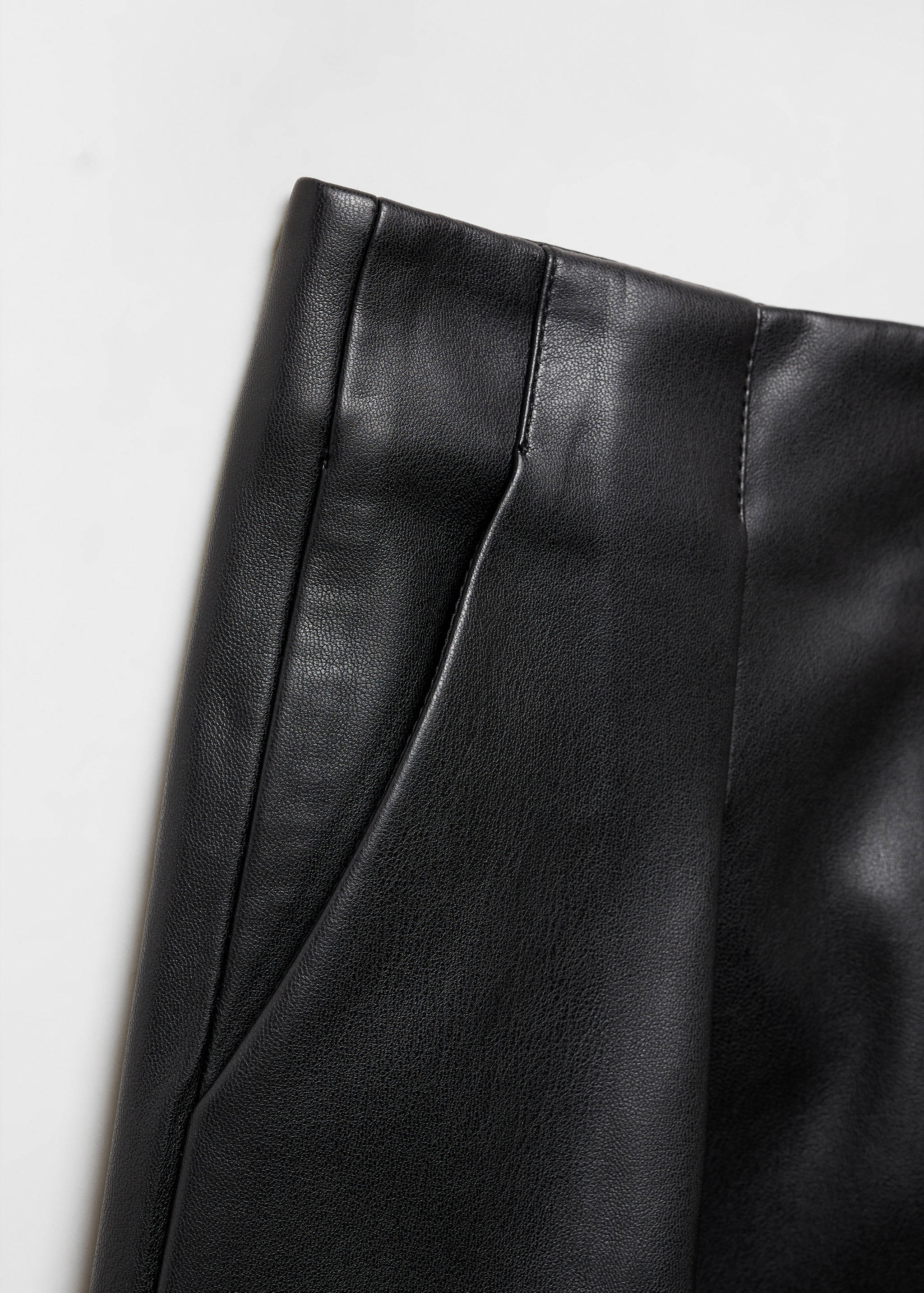 Shorts pinces efecte pell - Detall de l'article 8