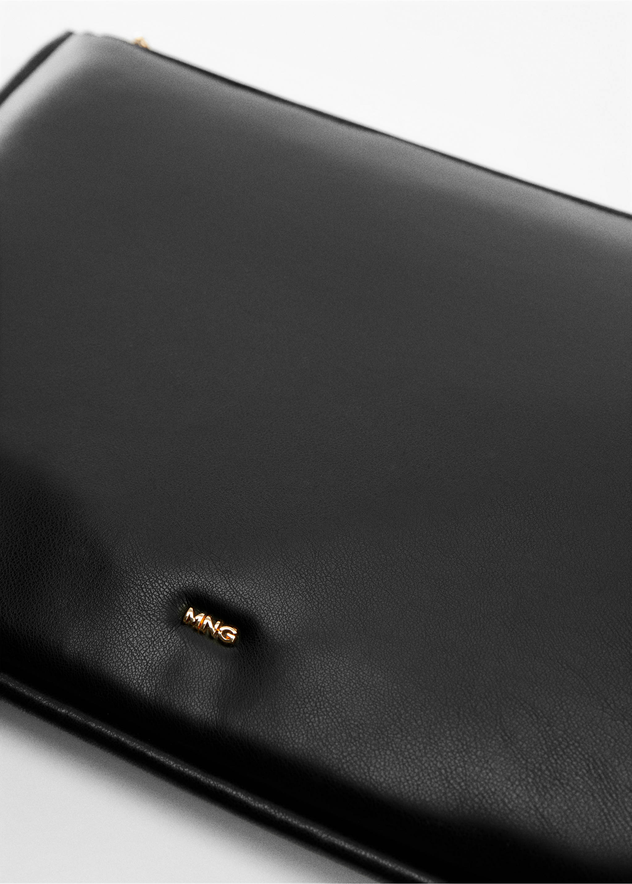 Padded laptop case - Details of the article 1, Black. Ref: 67062537-00.