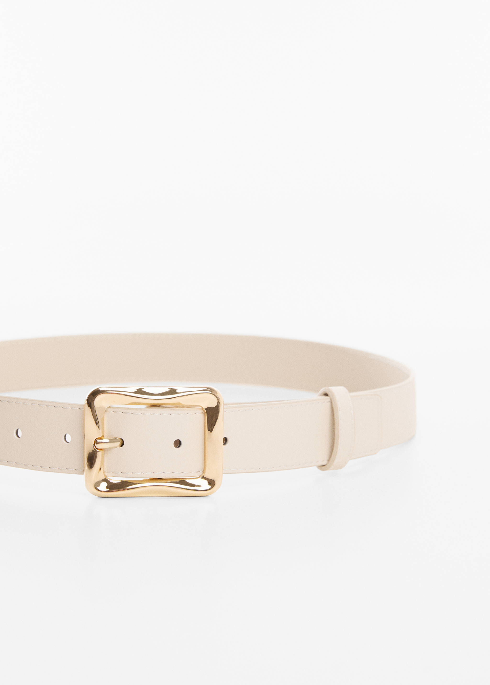 Belt with irregular buckle - Details of the article 1