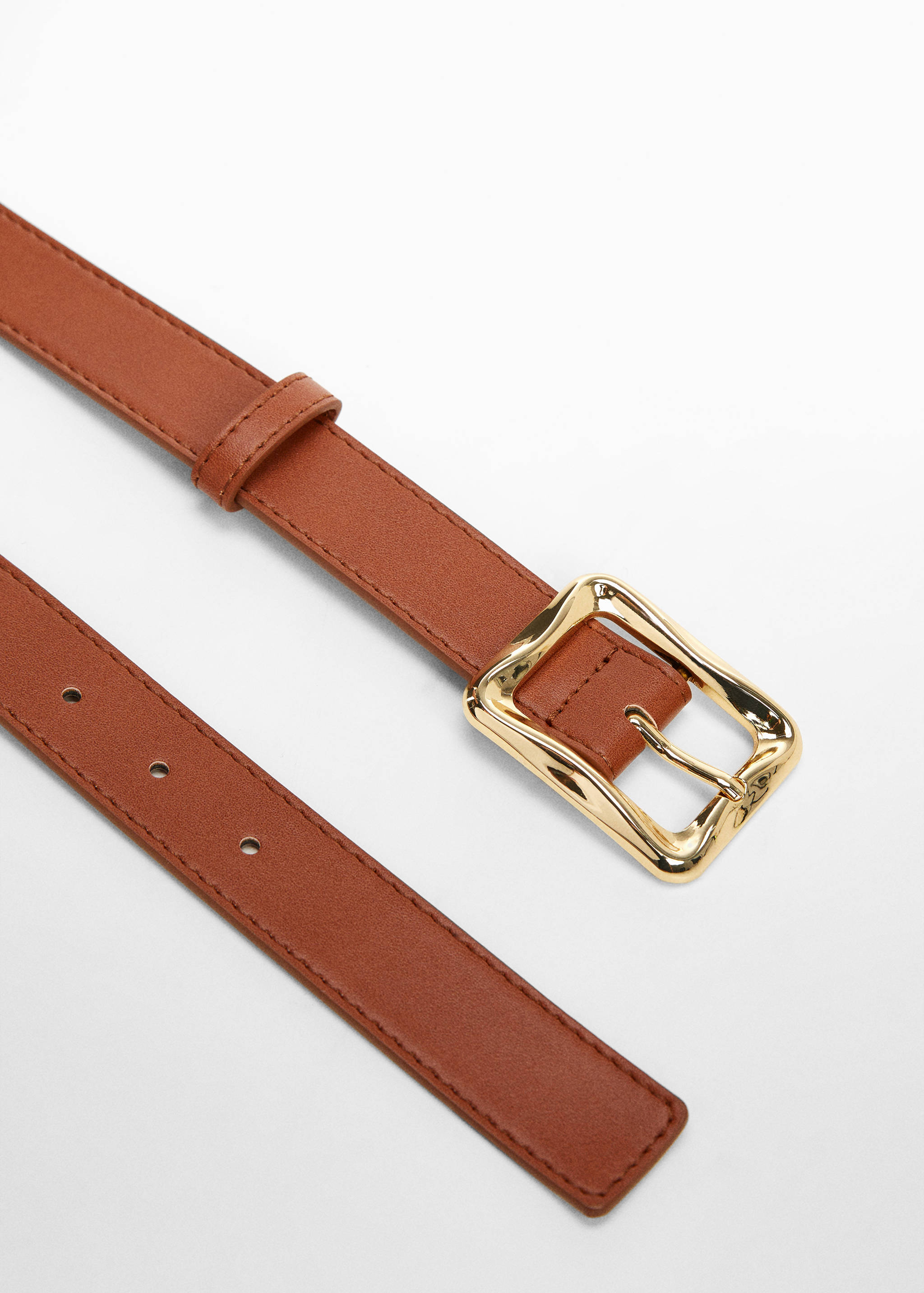 Belt with irregular buckle - Details of the article 1