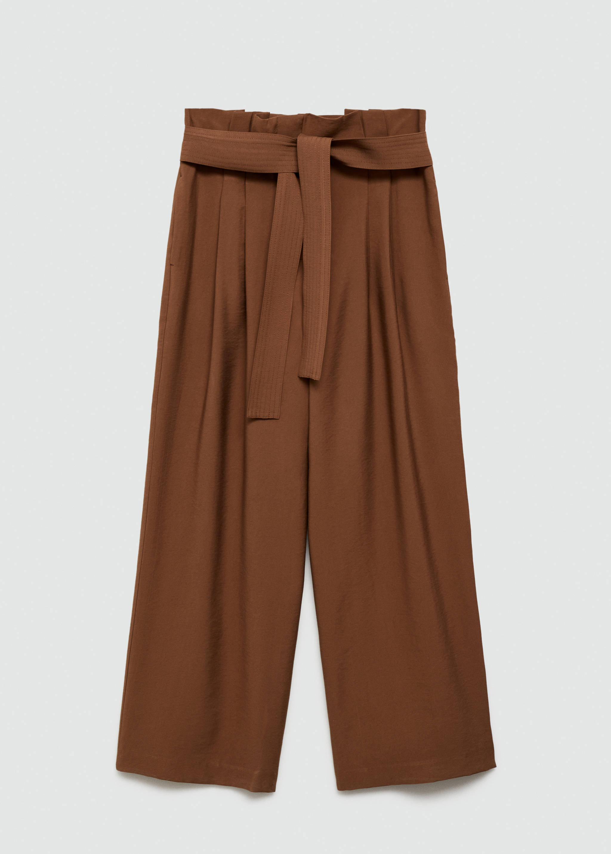 Pantalón recto cinturón - Artículo sin modelo