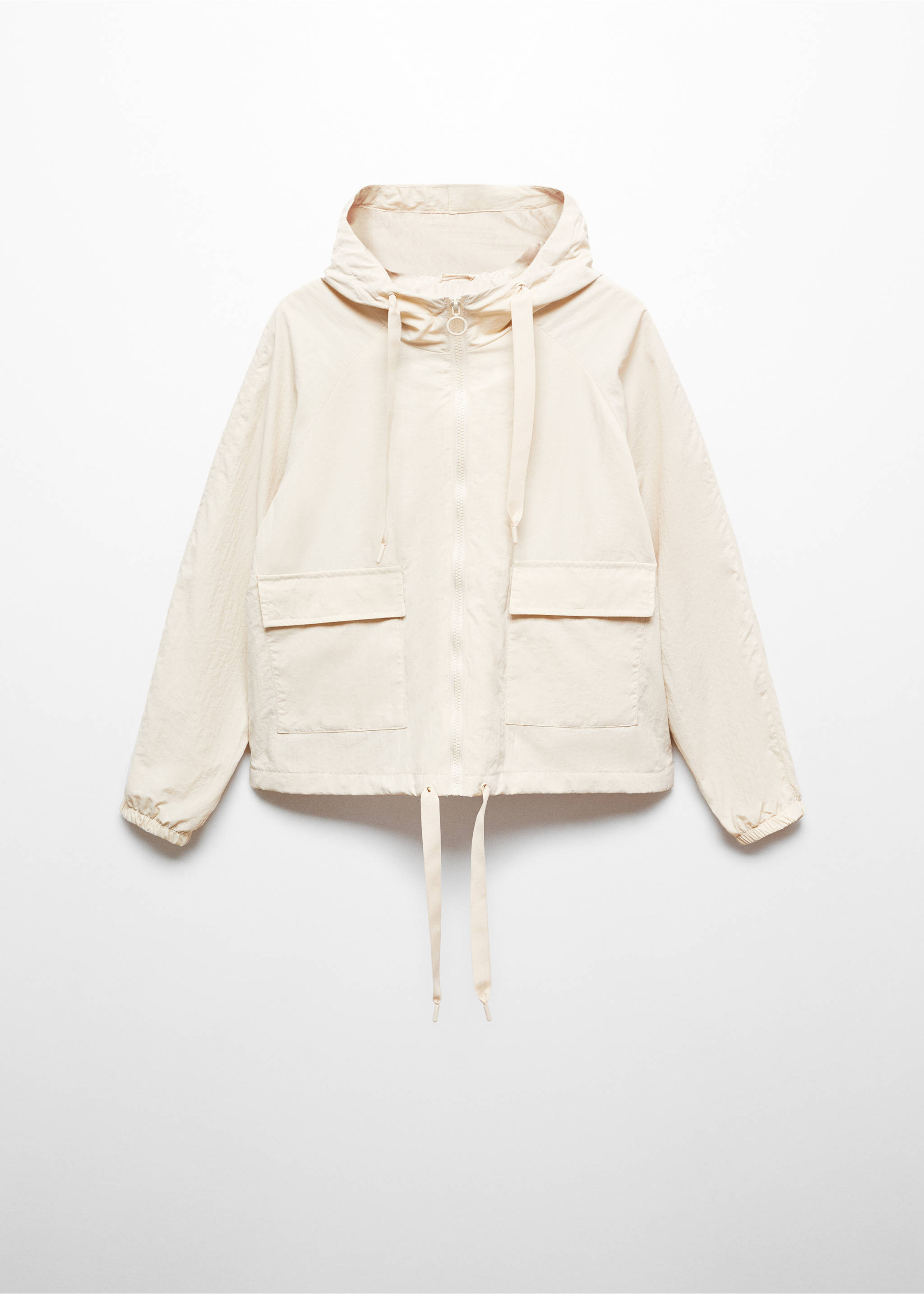 Leichte Jacke mit Taschen - Artikel ohne Model, Eisgrau. Ref: 67062911-00.