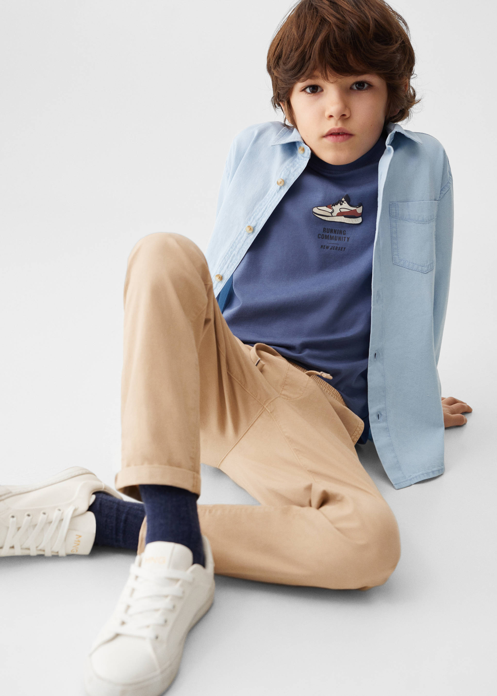 Jogger-Hose aus Baumwolle - Detail des Artikels 1