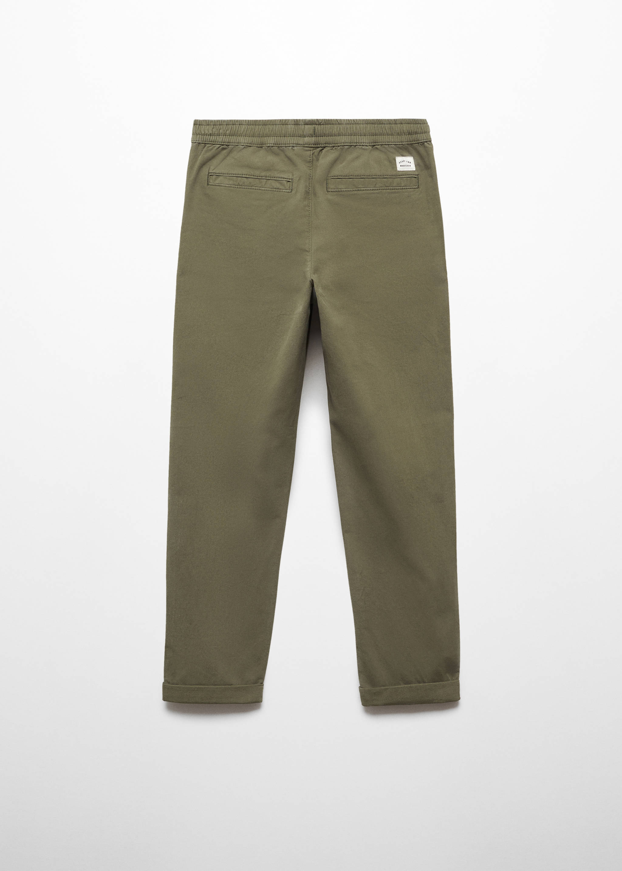 Jogger-Hose aus Baumwolle - Rückseite des Artikels