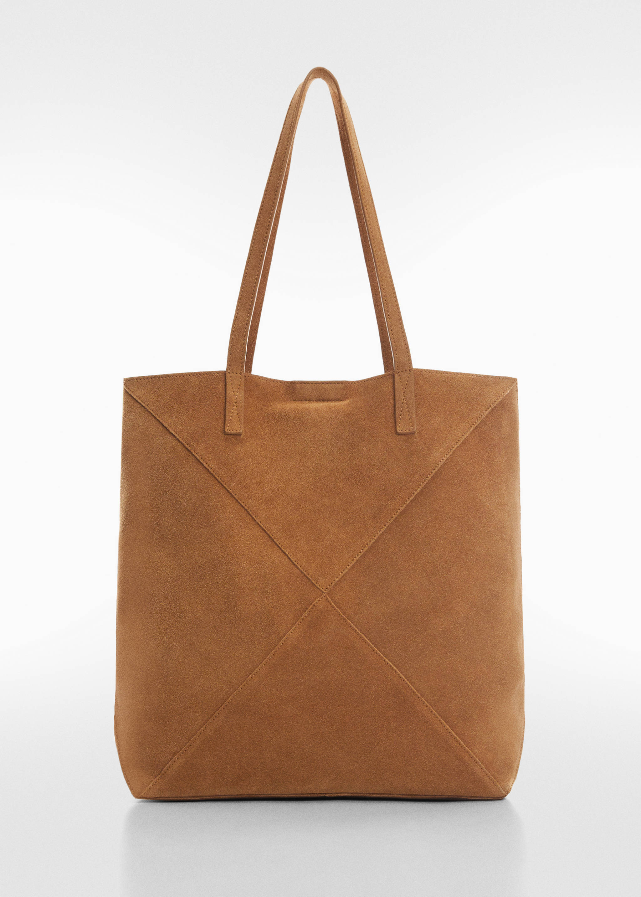 Leather shopper bag - Article without model