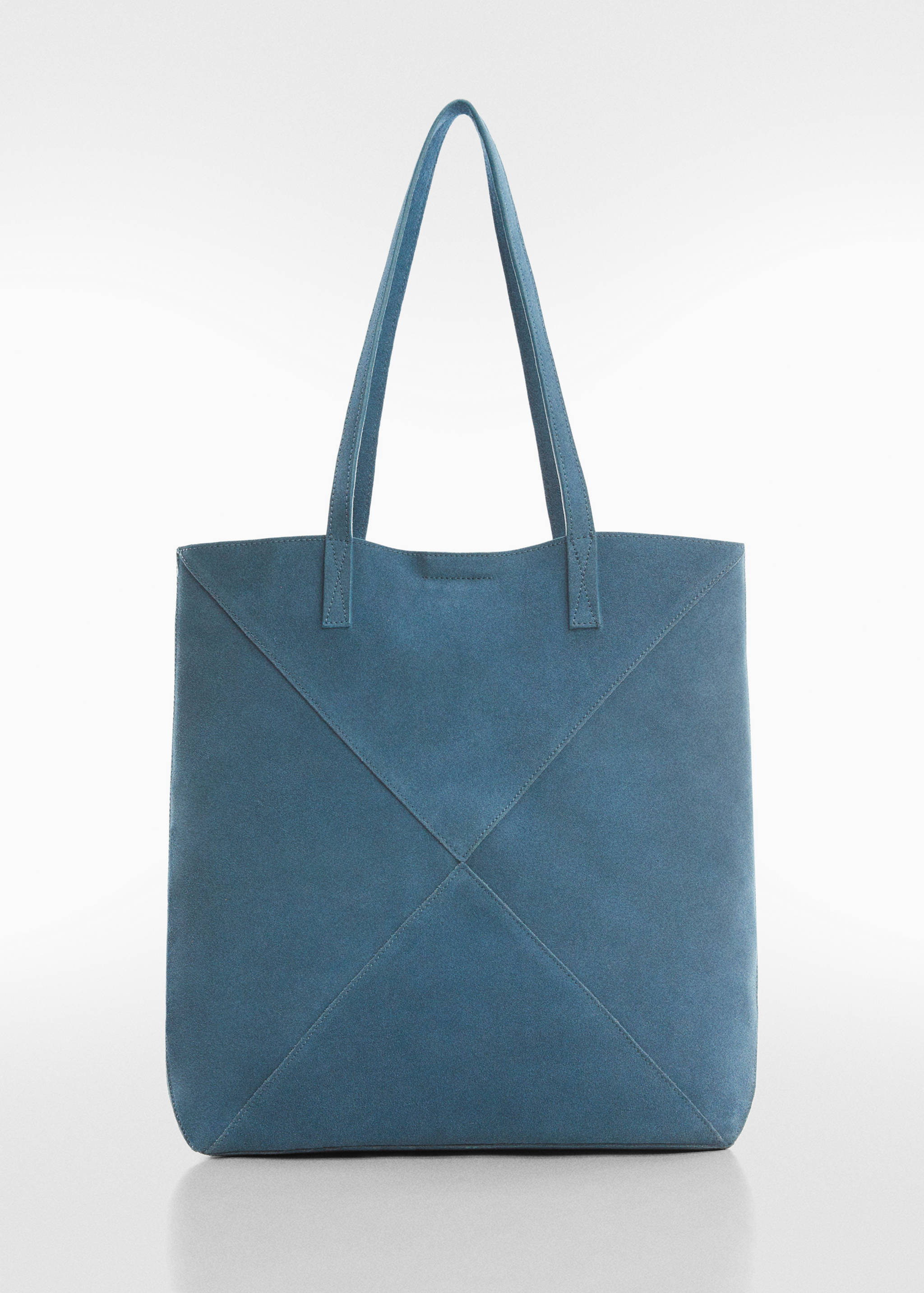 Leather shopper bag - Article without model