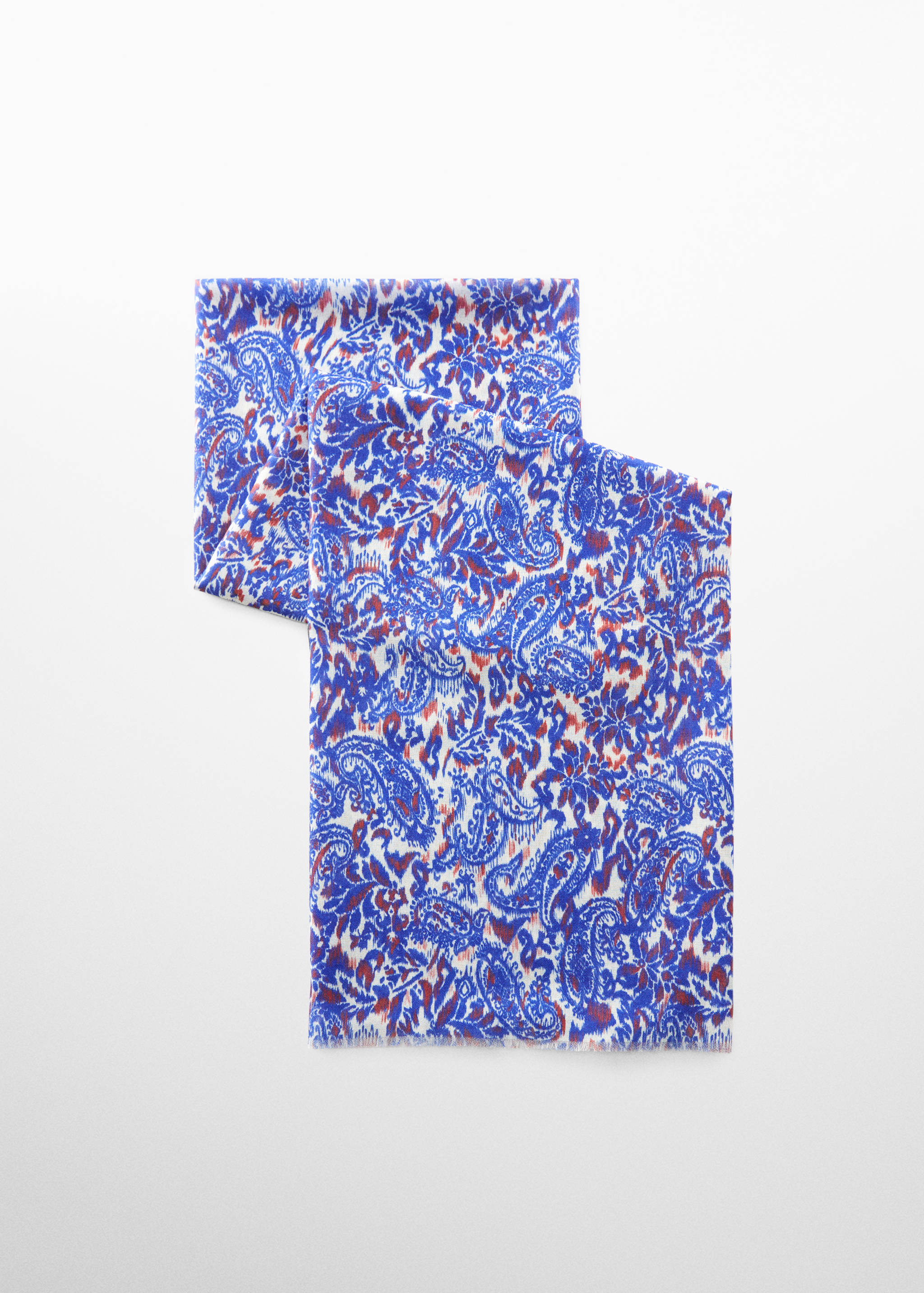 Echarpe estampado paisley - Artigo sem modelo