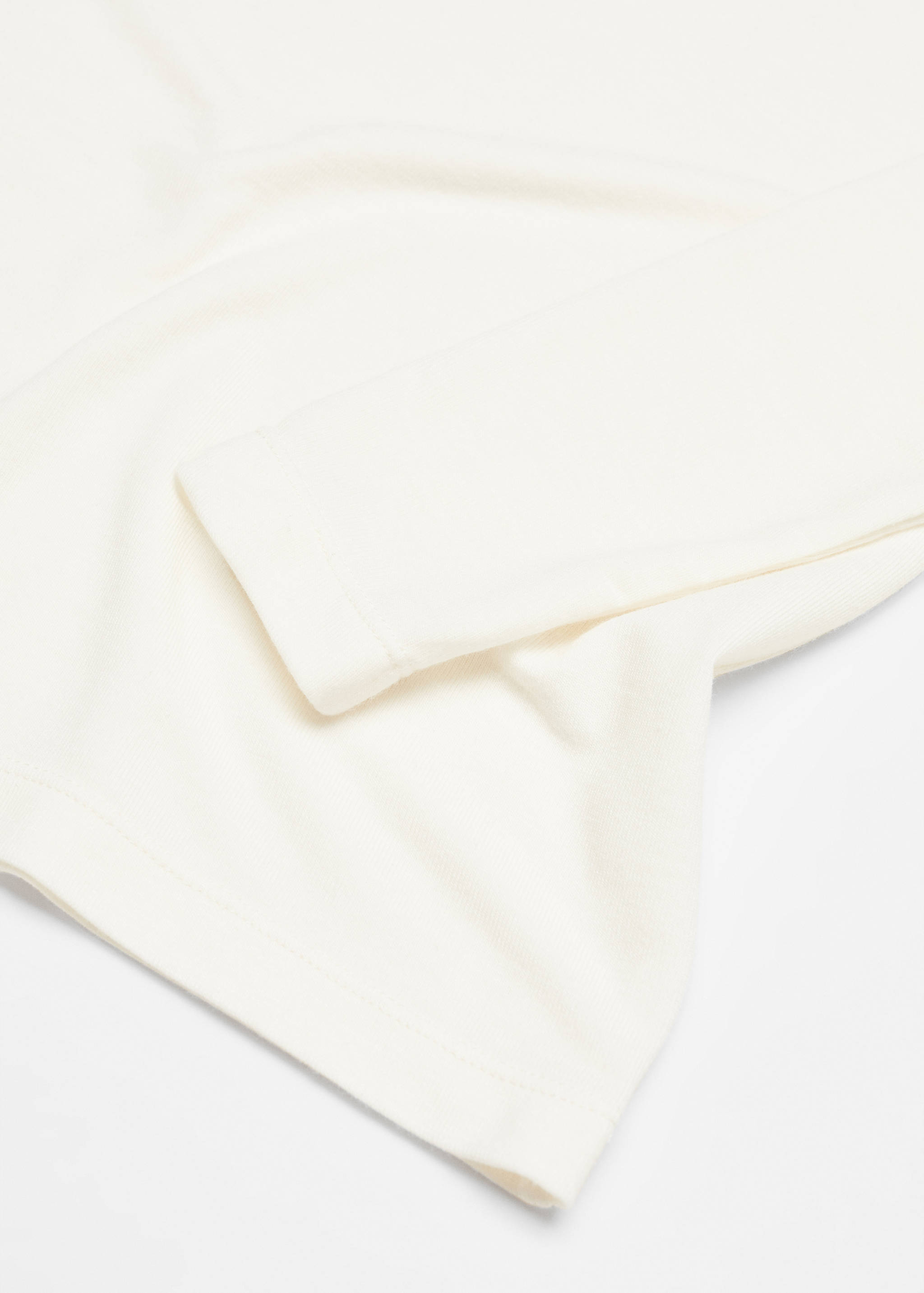 Round-neck knitted t-shirt - Details of the article 8