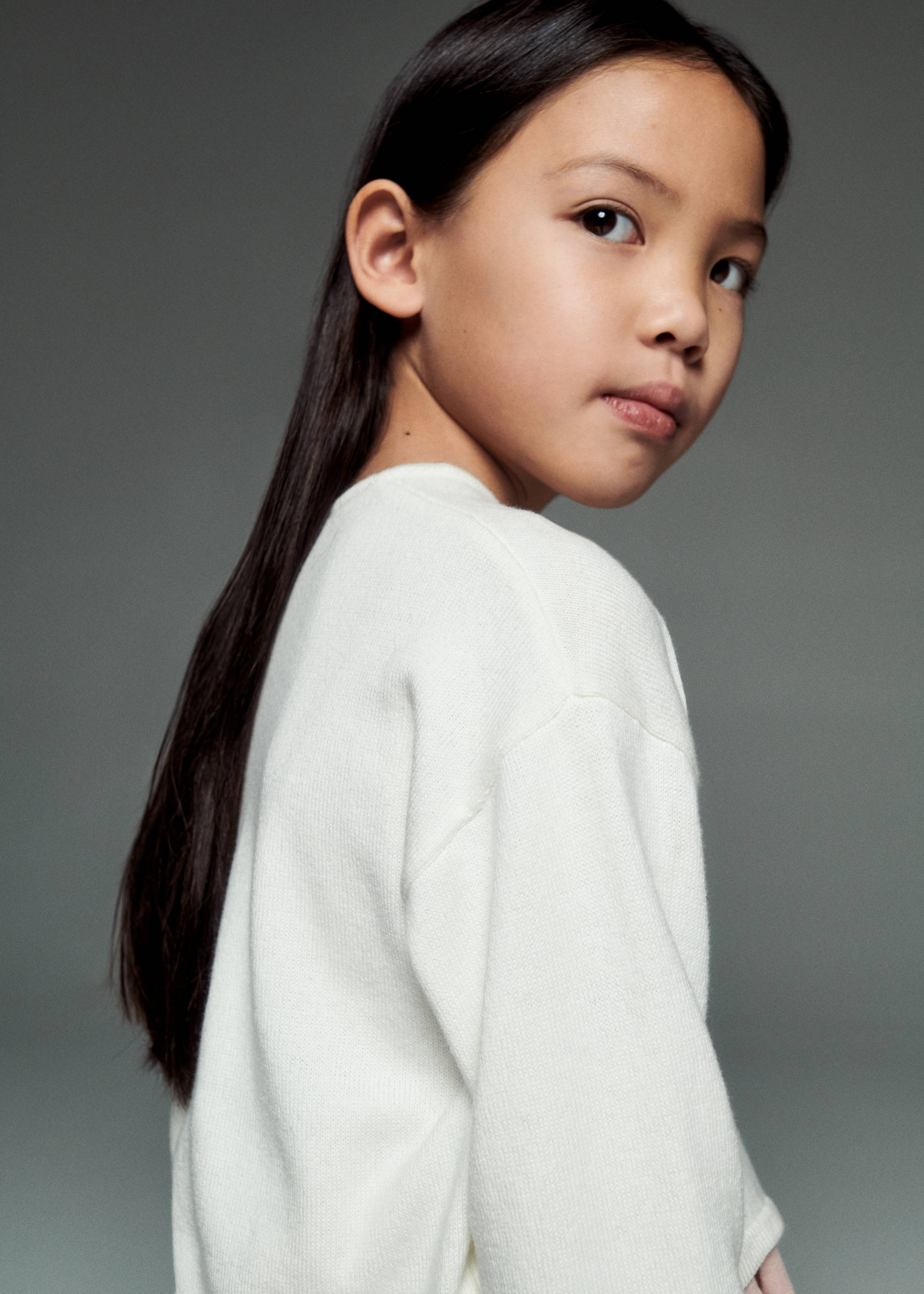 Feinstrick-Cardigan aus Baumwolle - Detail des Artikels 5