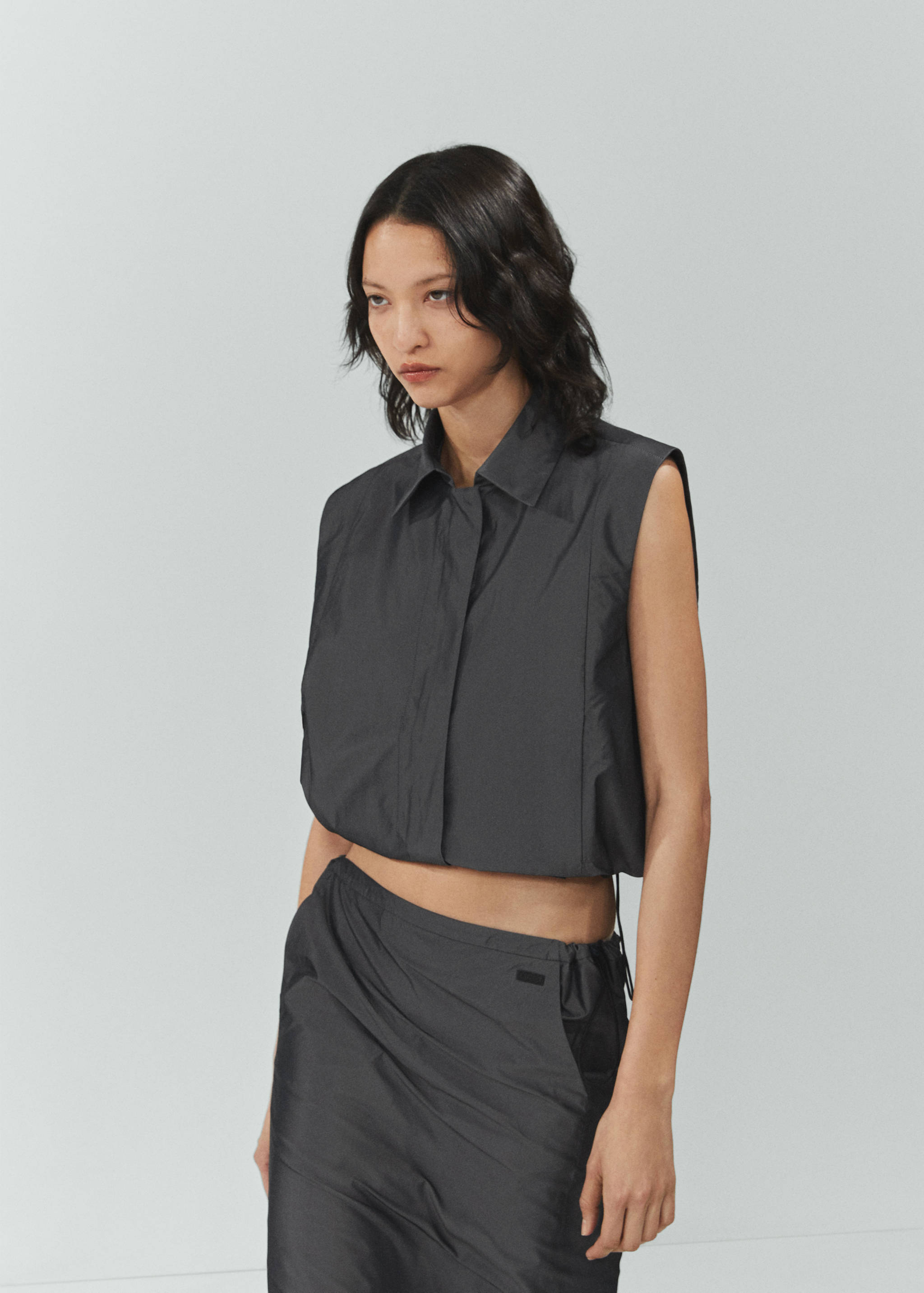 Parachute waistcoat - Medium plane