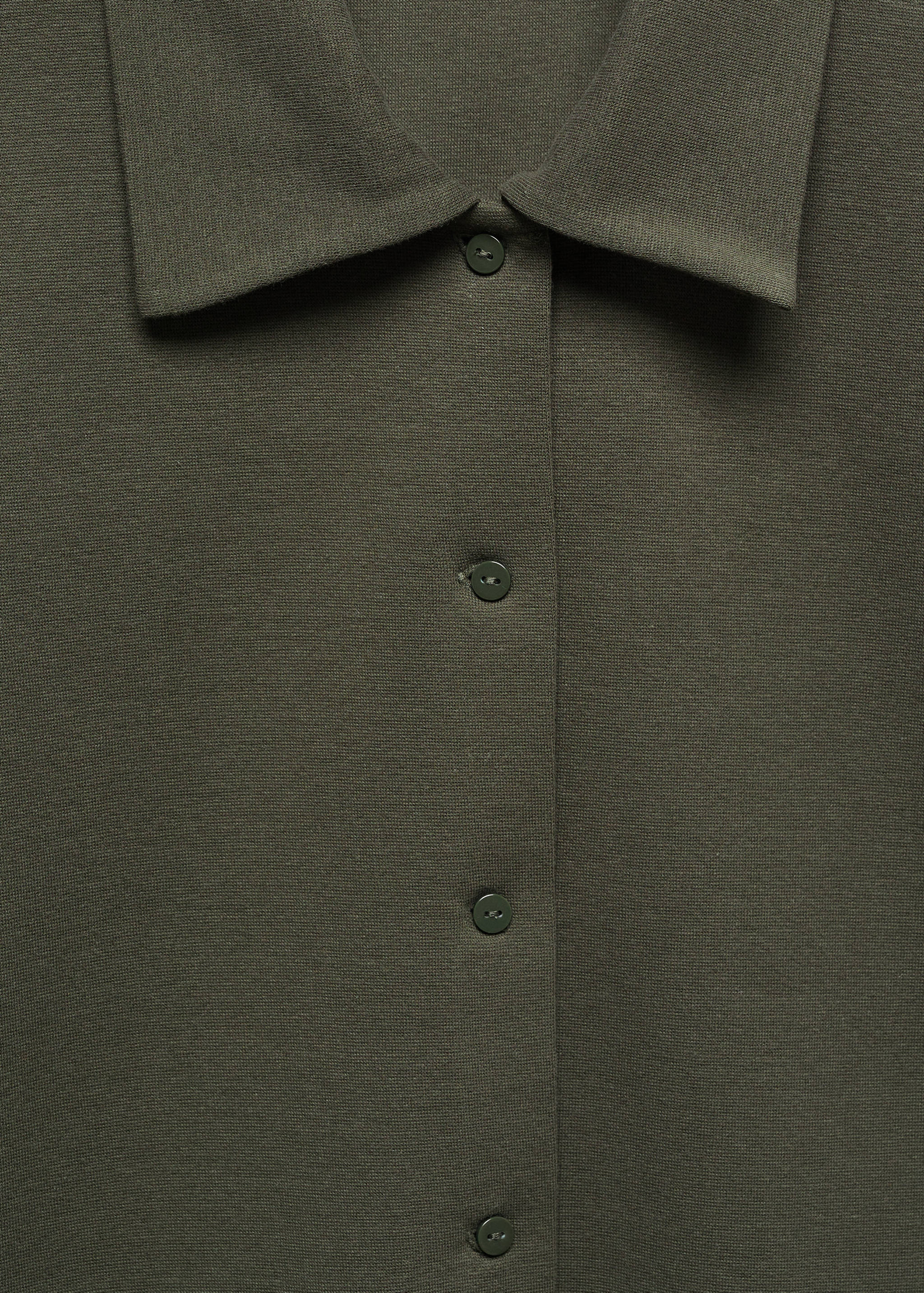 Cotton knit shirt - Details of the article 8