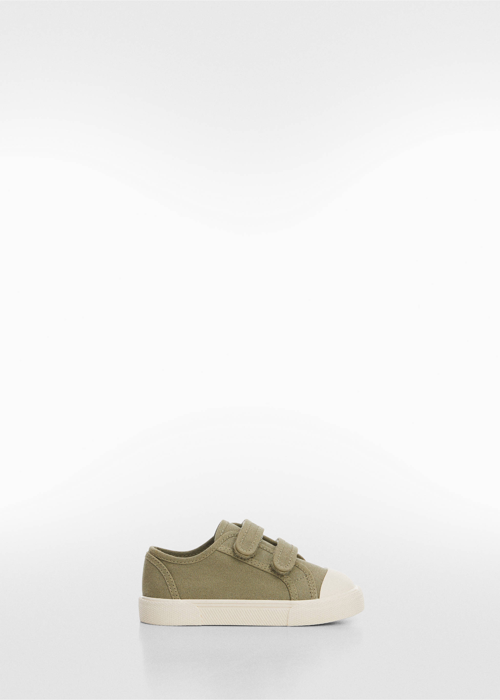 Velcro fastening sneakers - Article without model, Khaki. Ref: 67064014-00.