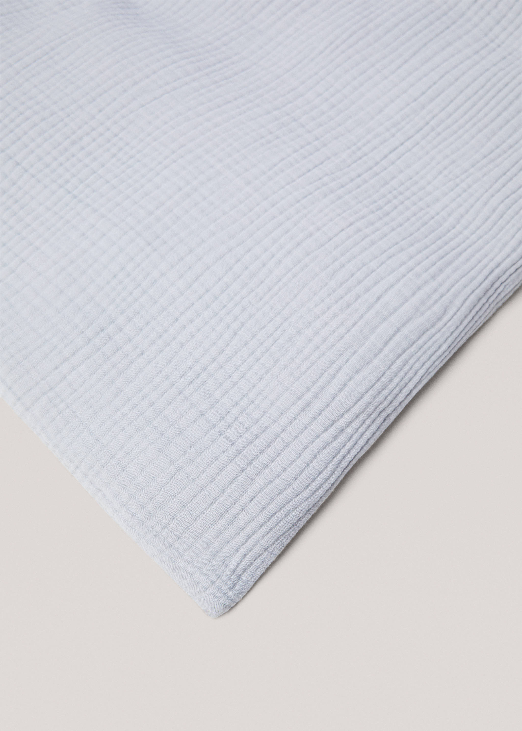 Cotton gauze duvet cover for king bed - Details of the article 1
