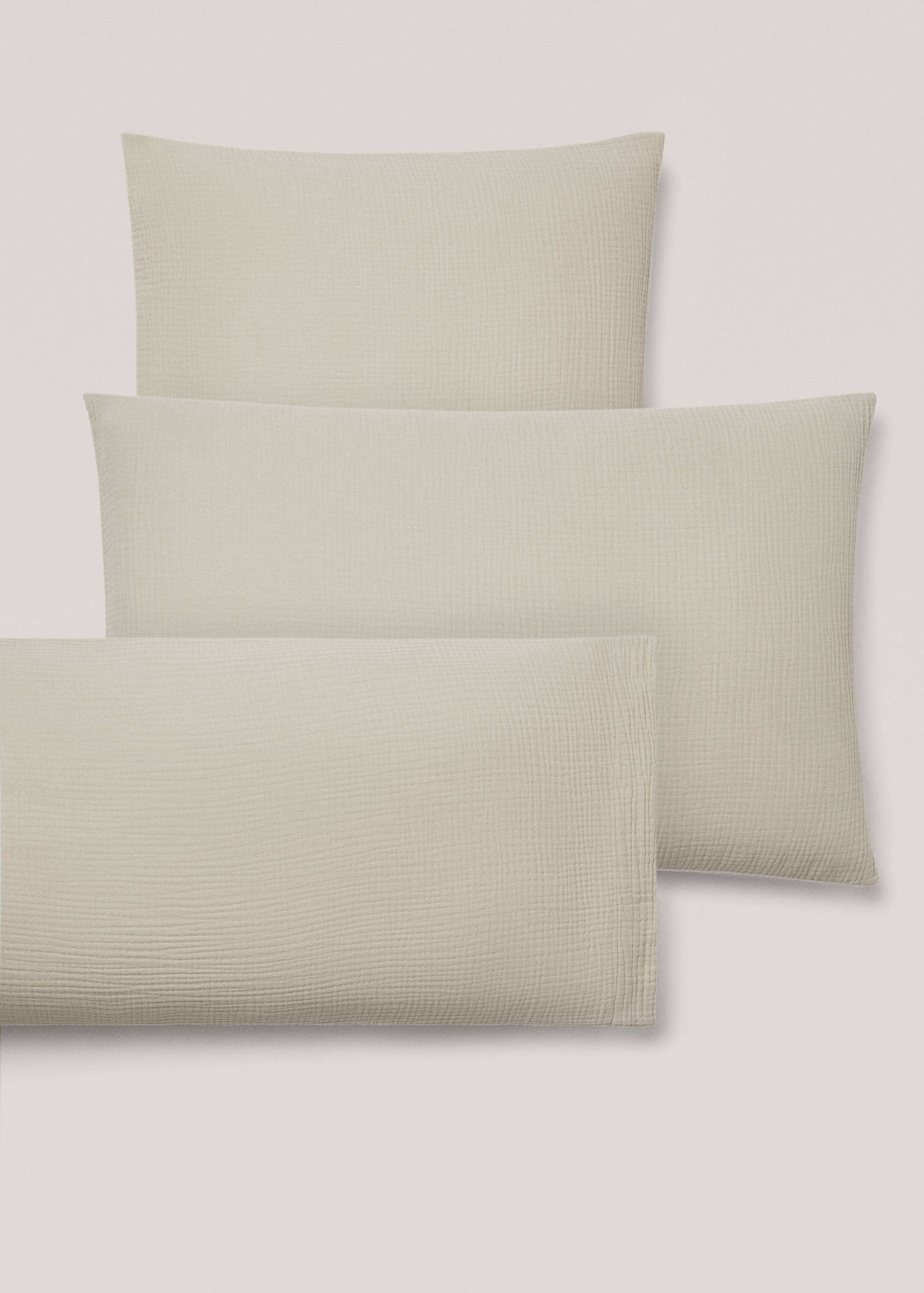 Cotton gauze pillow case 50x75cm (Pack of 2) - Details of the article 4