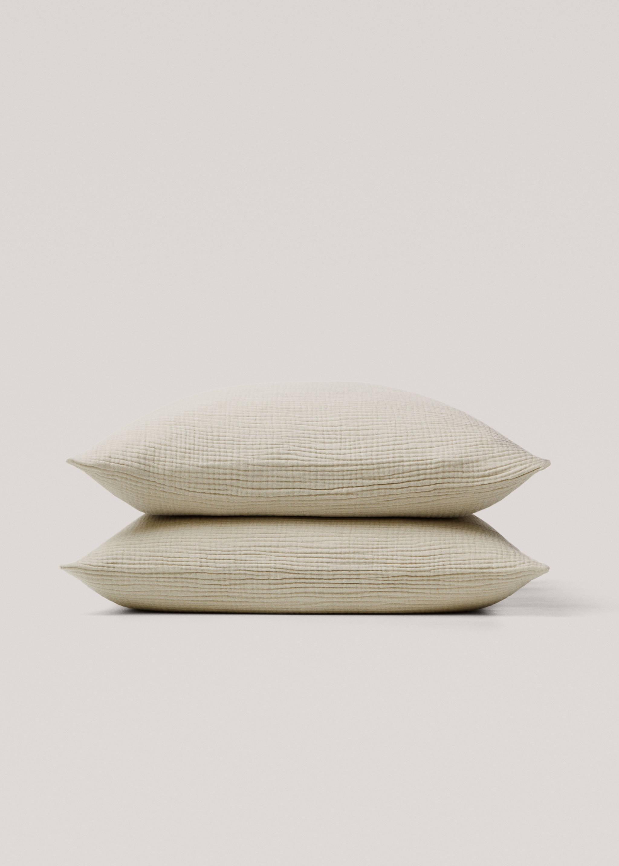 Cotton gauze pillow case 60x60m (Pack of 2) - Details of the article 3