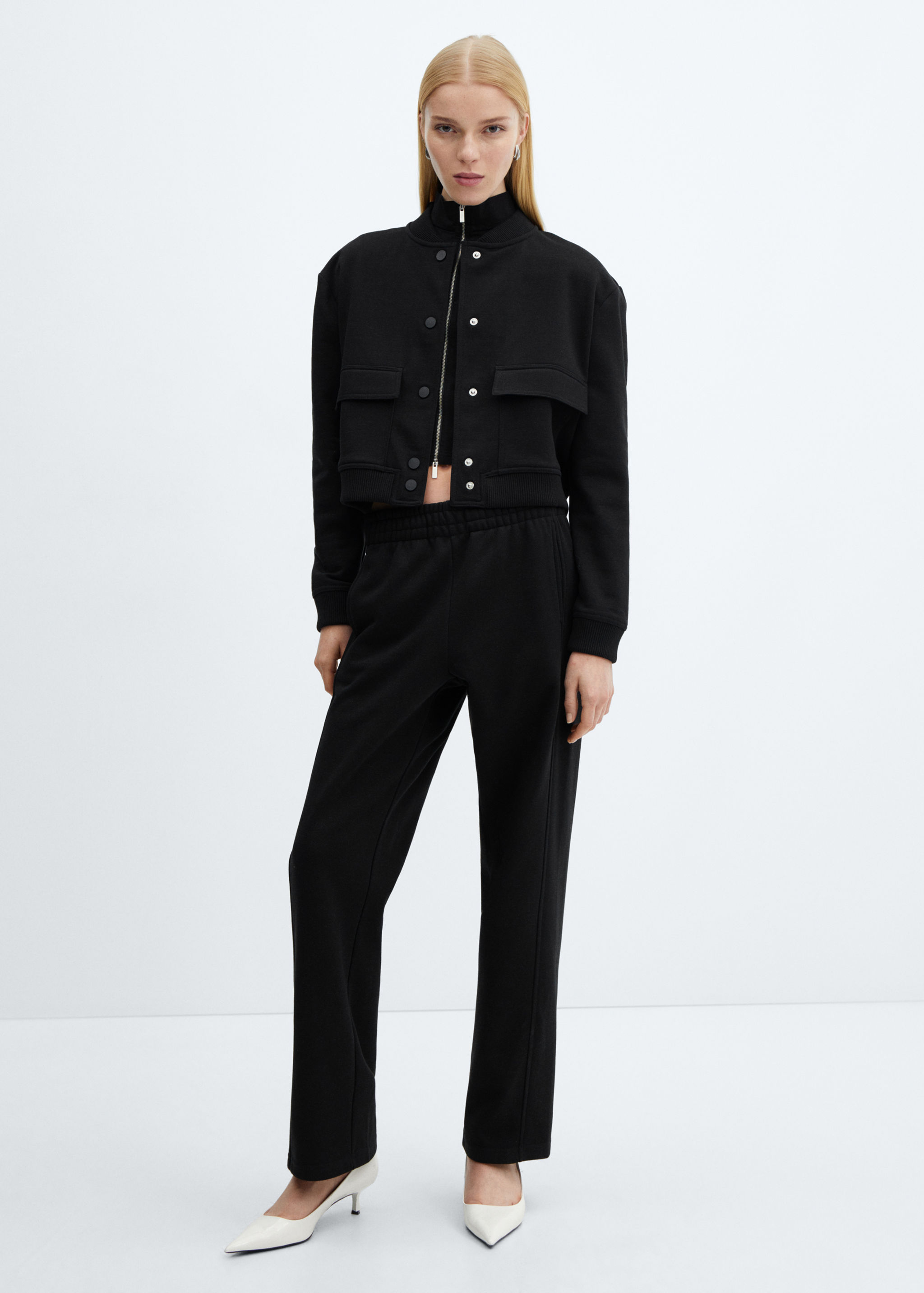 Pantalons jogger cotó - Pla general
