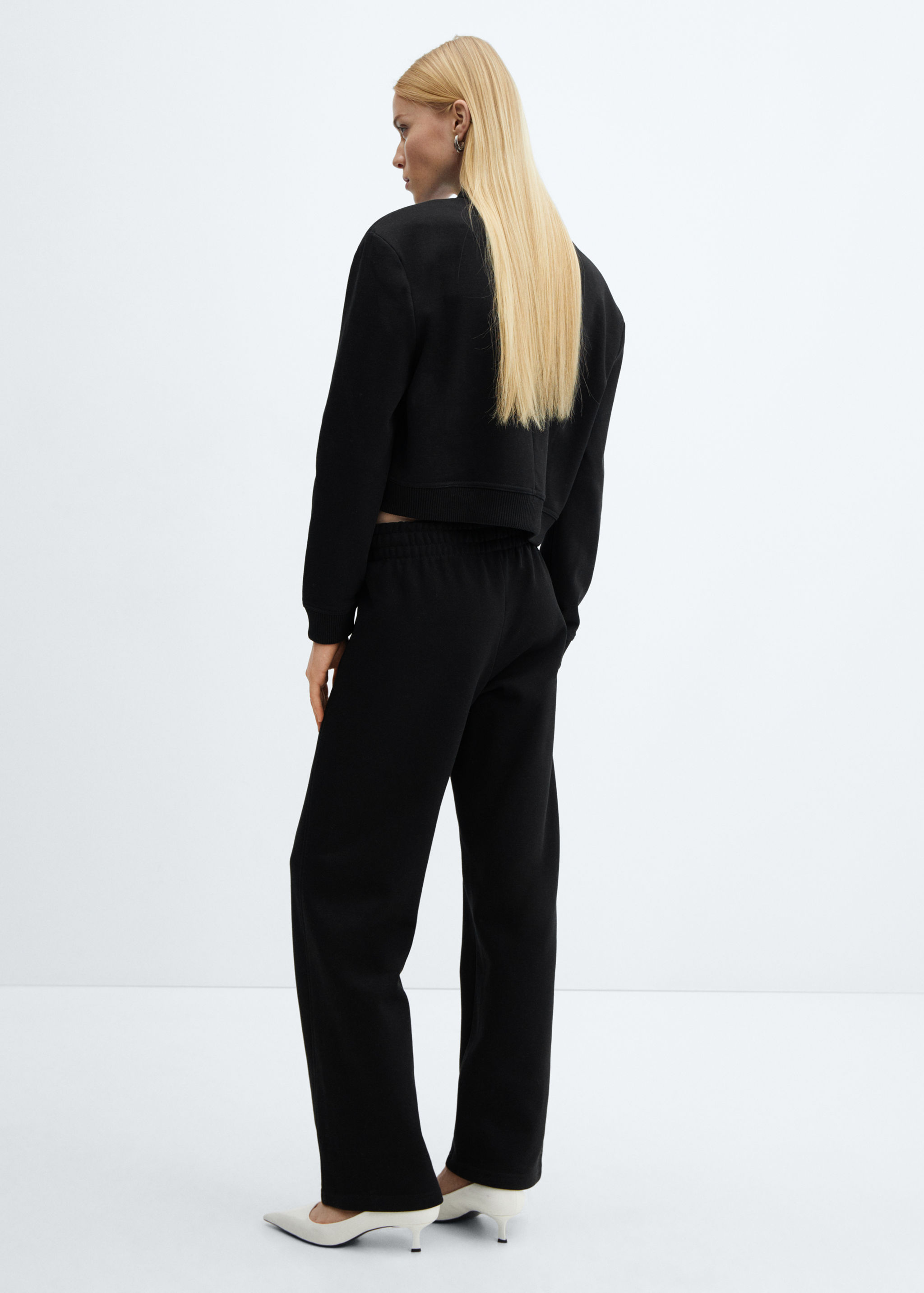 Pantalons jogger cotó - Revers de l'article