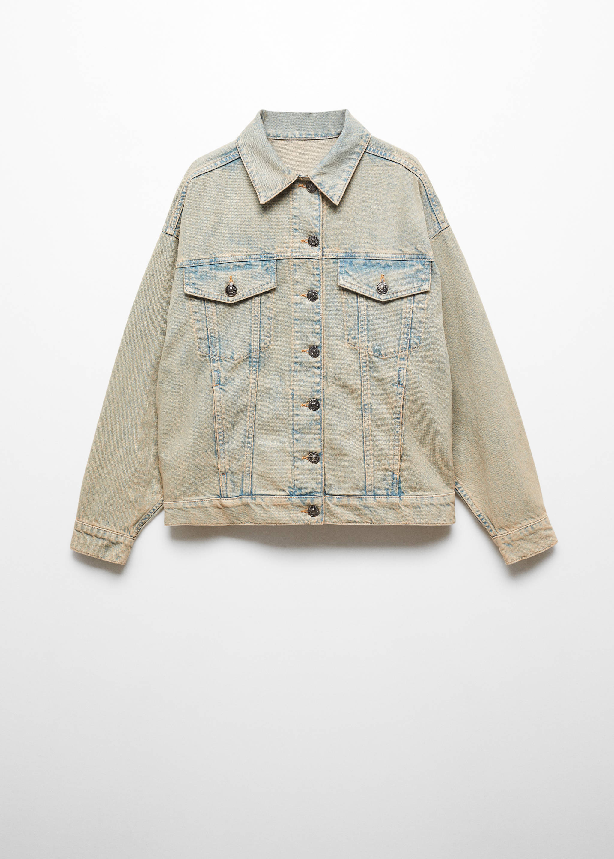 Oversize denim jacket - Article without model