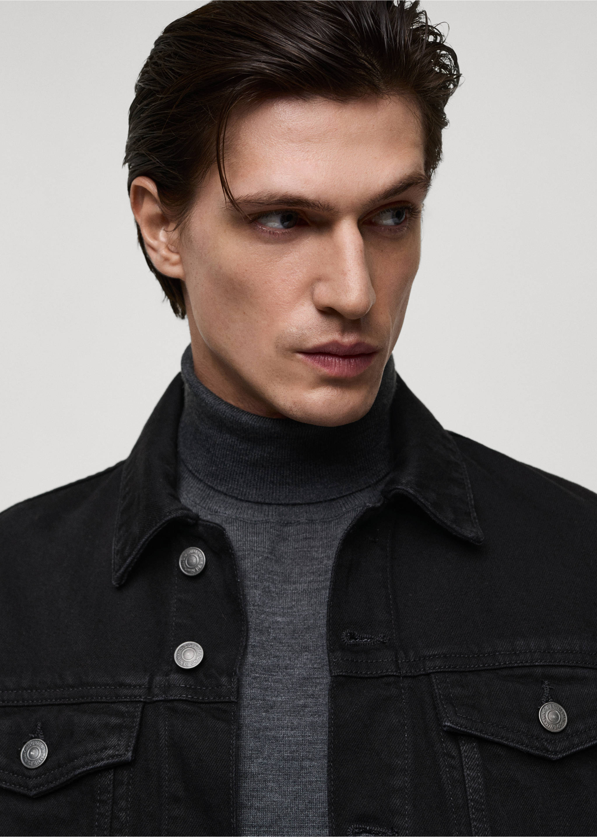 Blouson jean poches - Détail de l'article 1, Black denim. Ref: 67064441-00.