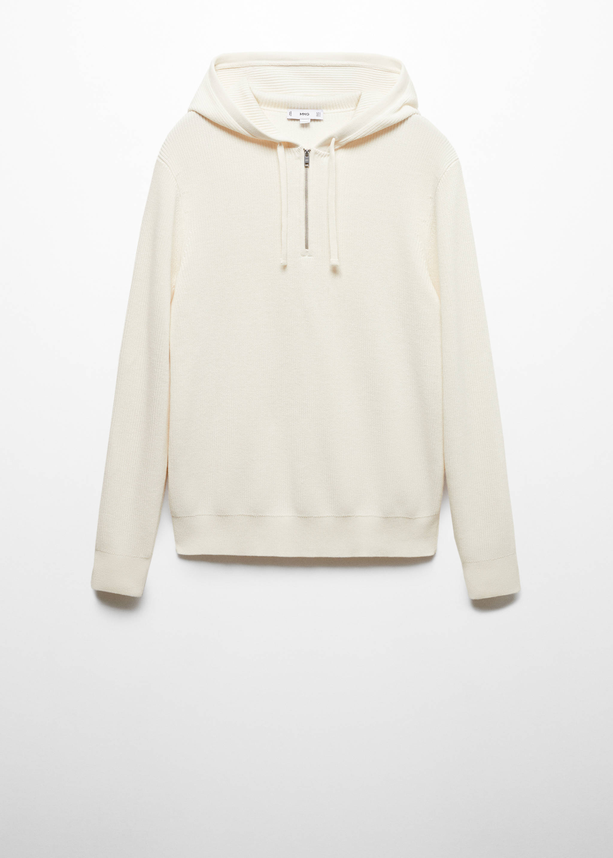 Felpa maglia cappuccio - Articolo senza modello