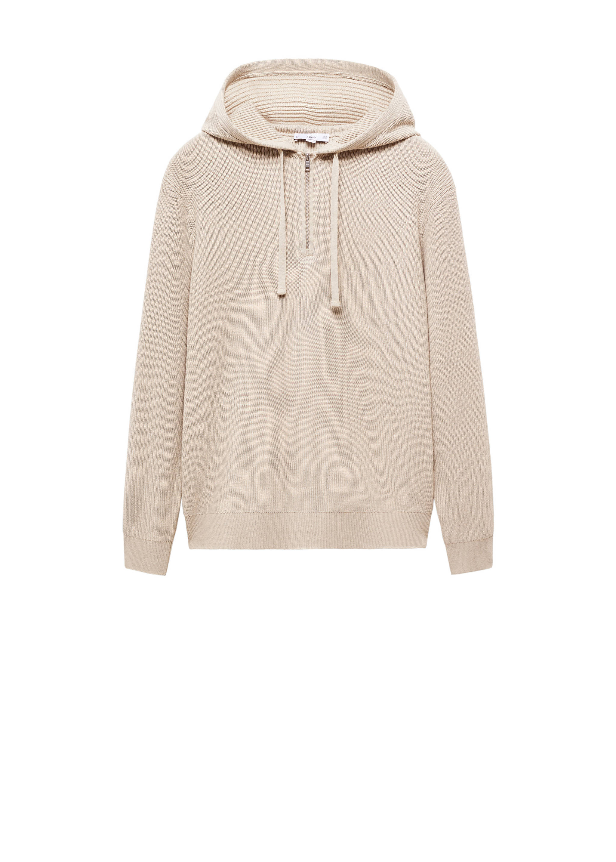 Hooded knit sweatshirt - Details of the article 9