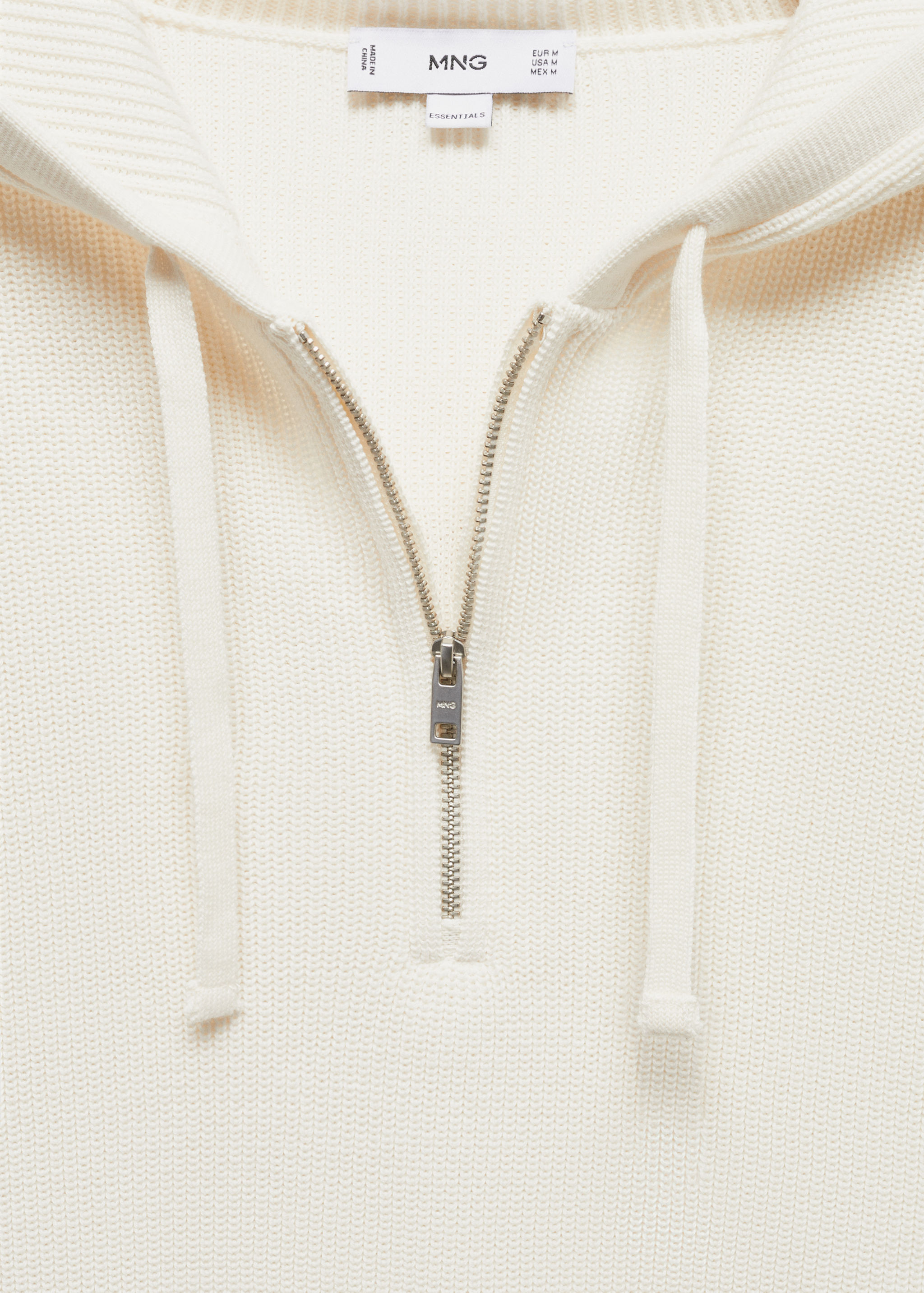 Hooded knit sweatshirt - Details of the article 8