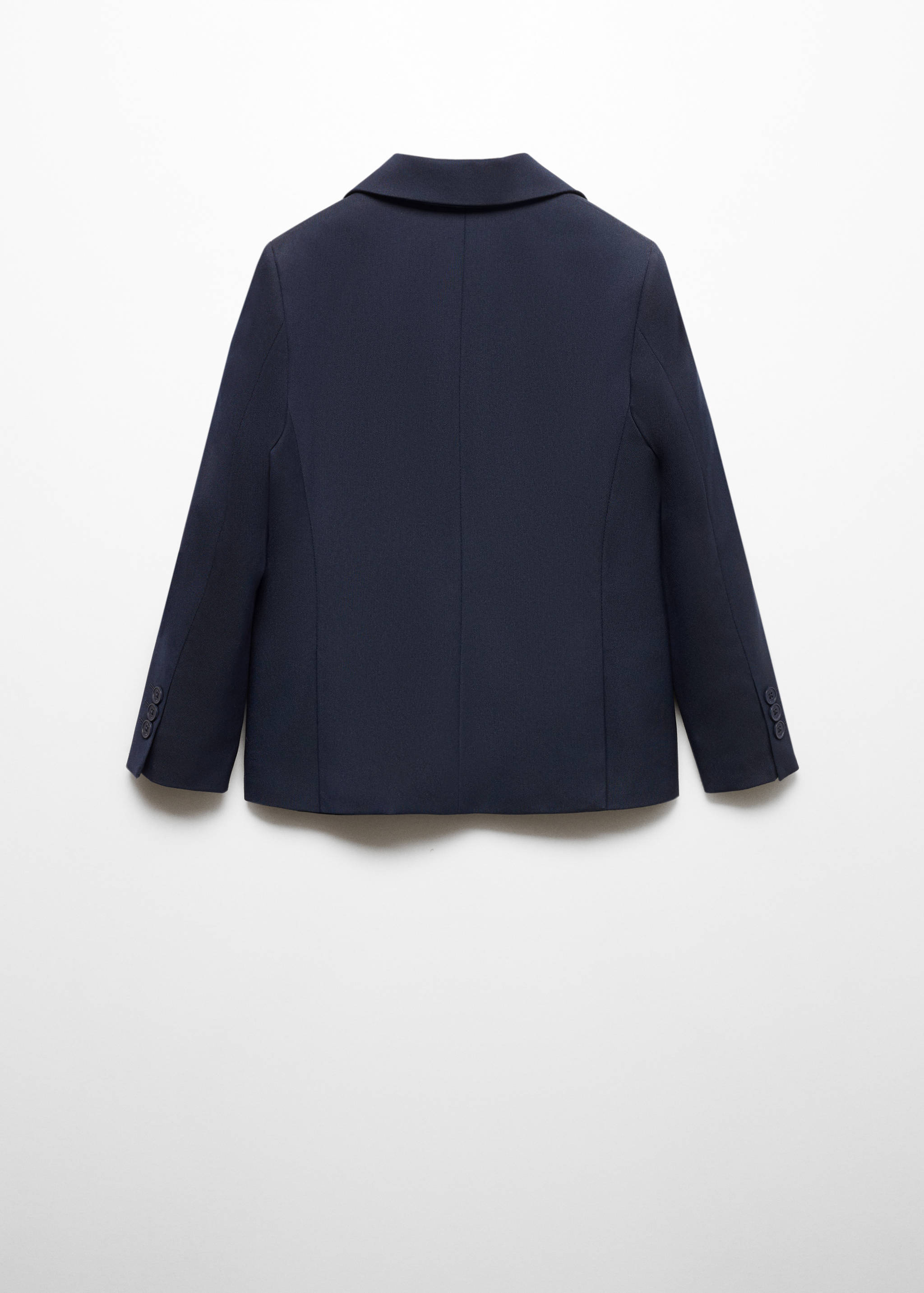 Patterned suit blazer - Reverse of the article