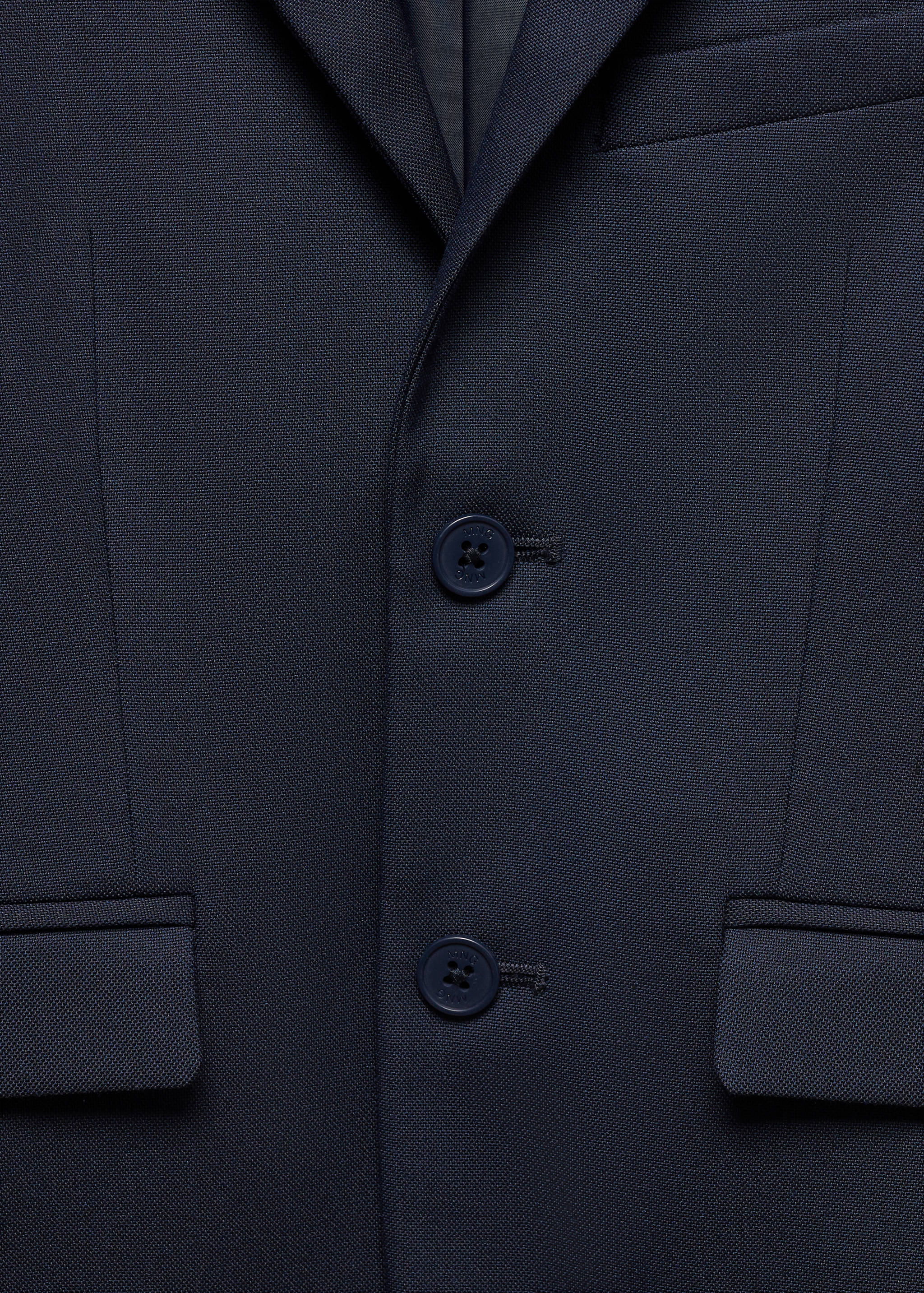 Patterned suit blazer - Details of the article 8
