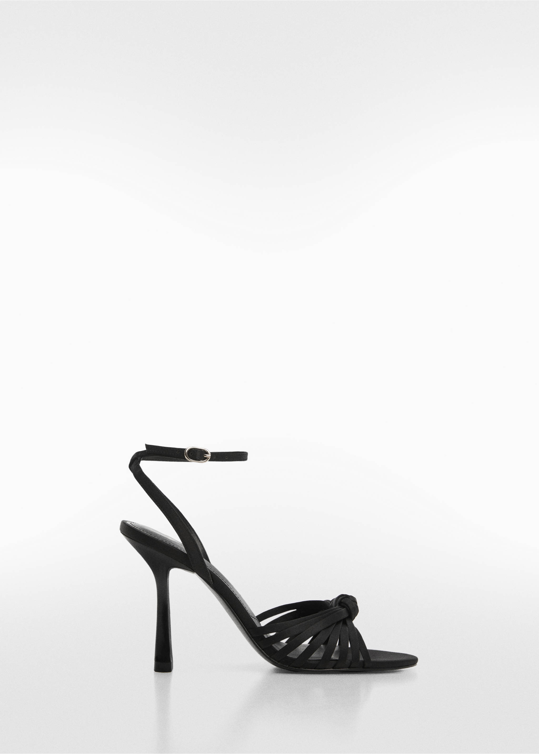 Strappy heeled sandals - Article without model, Black. Ref: 67064455-00.