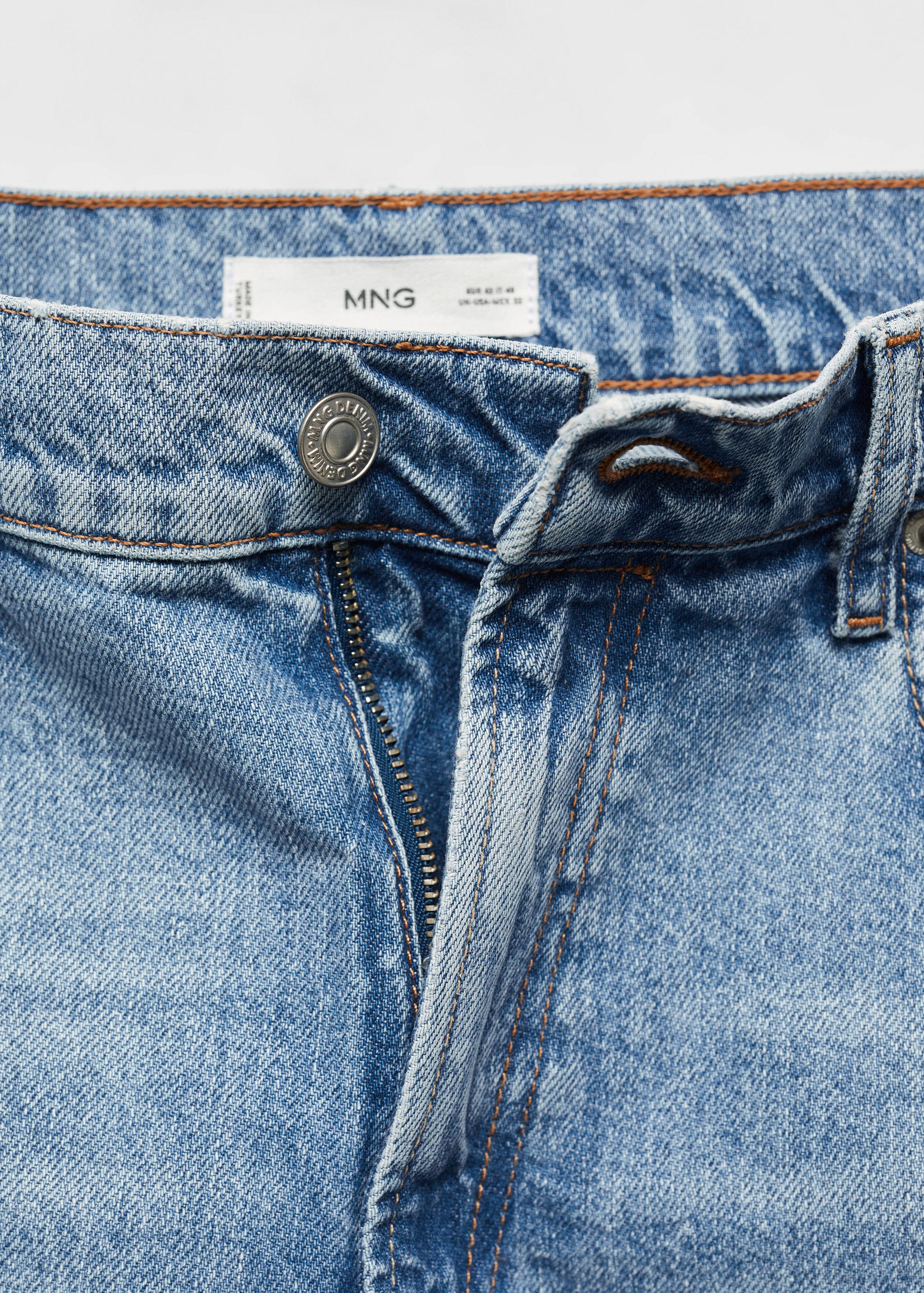 Regular-fit medium-wash jeans - Details of the article 8