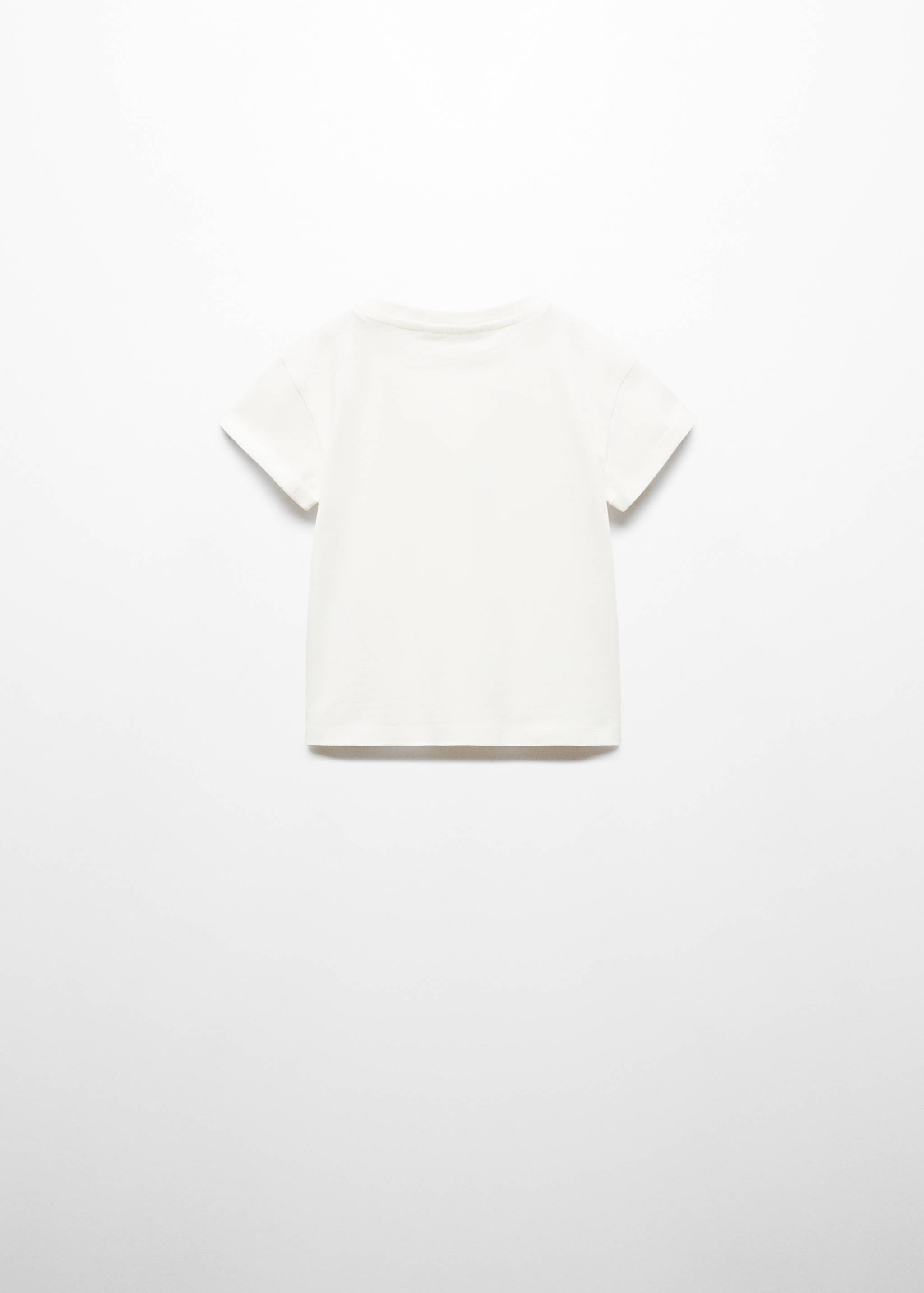 T-shirt imprimé relief - Verso de l’article