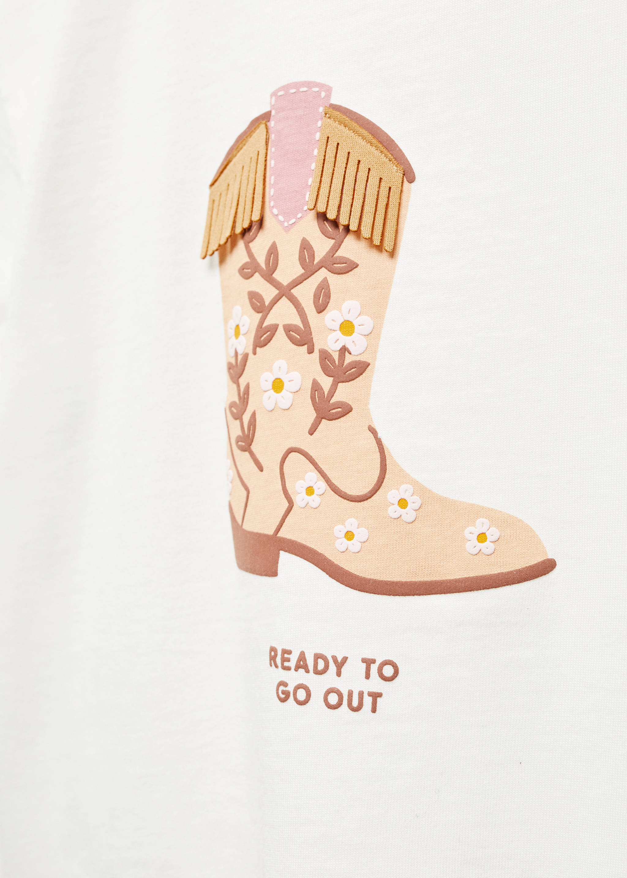 T-shirt imprimé relief - Détail de l'article 8