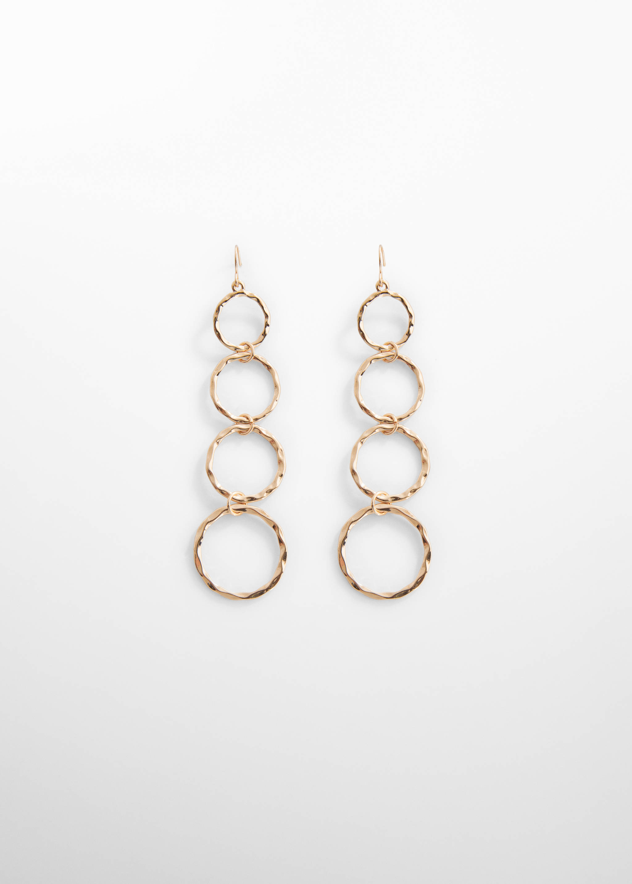Long circle earrings - Article without model