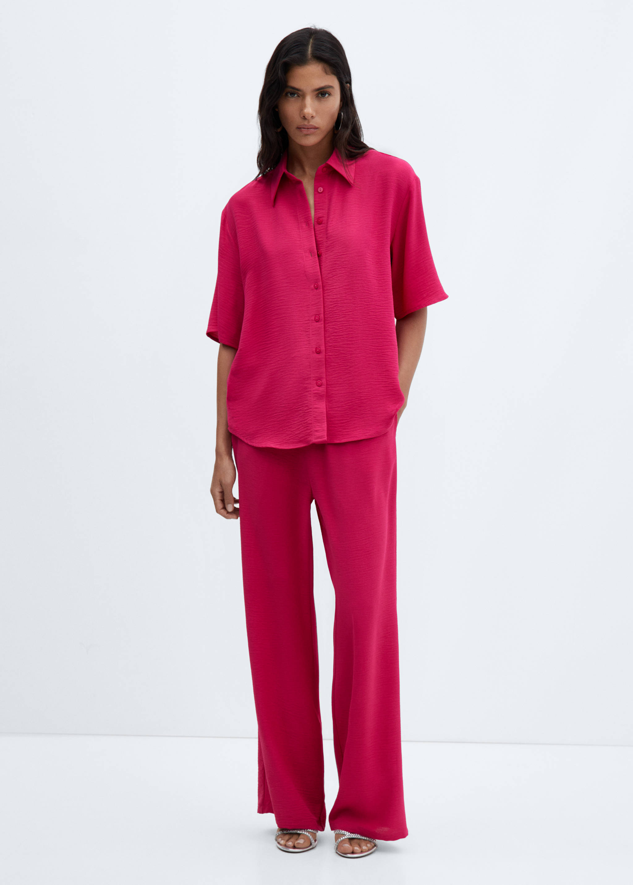 Short-sleeve button-down shirt - General plane