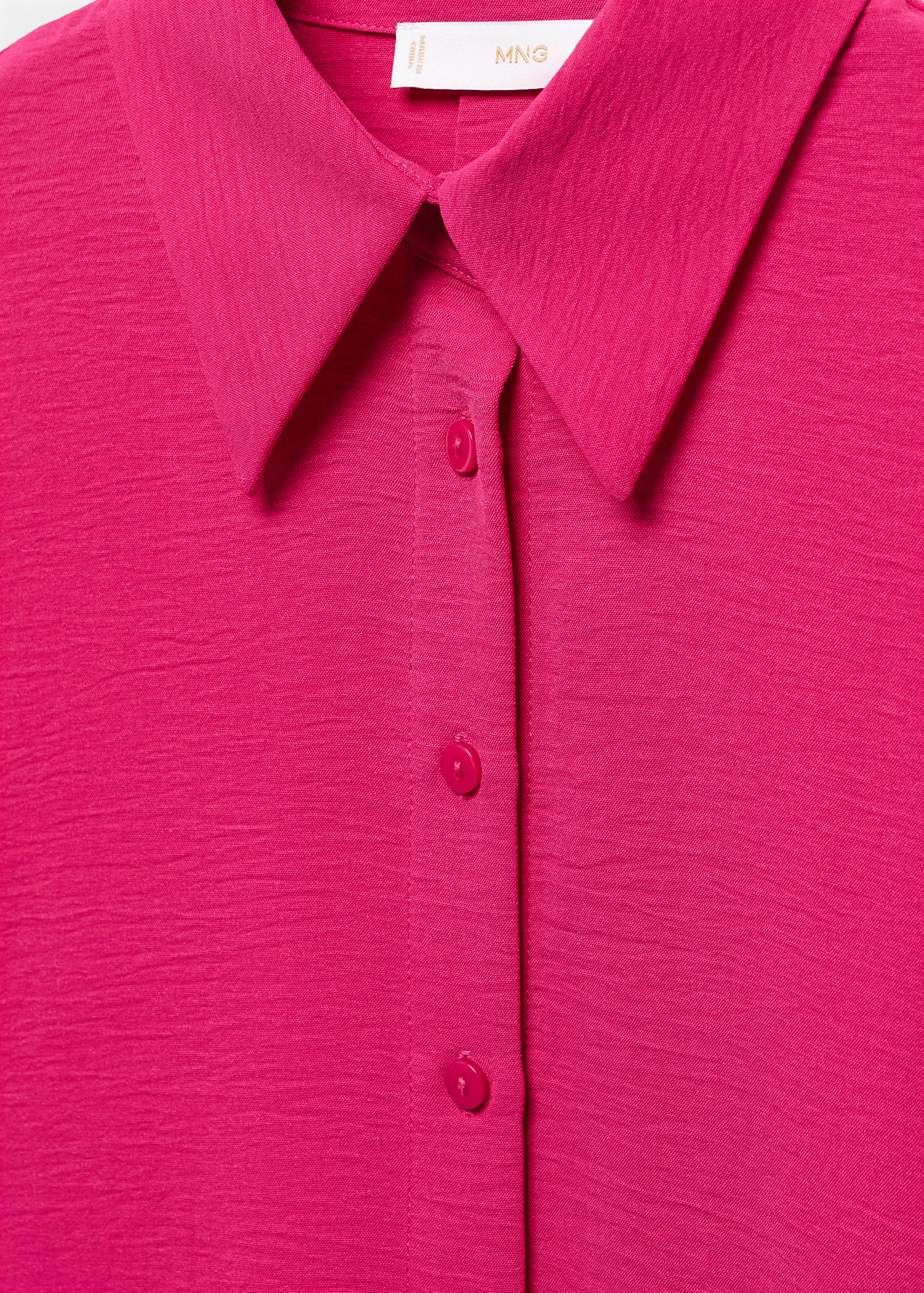 Short-sleeve button-down shirt - Details of the article 8