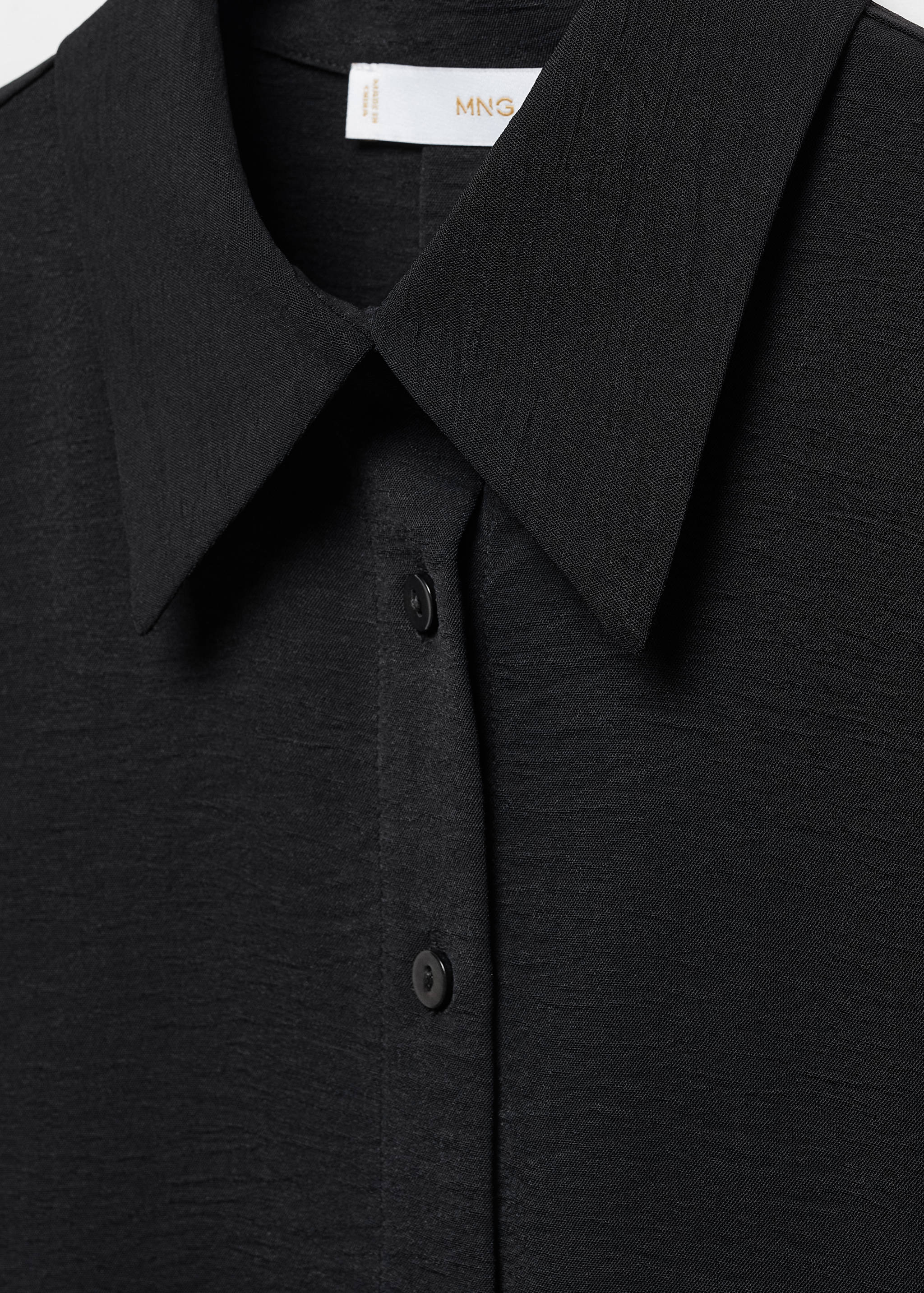 Short-sleeve button-down shirt - Details of the article 8