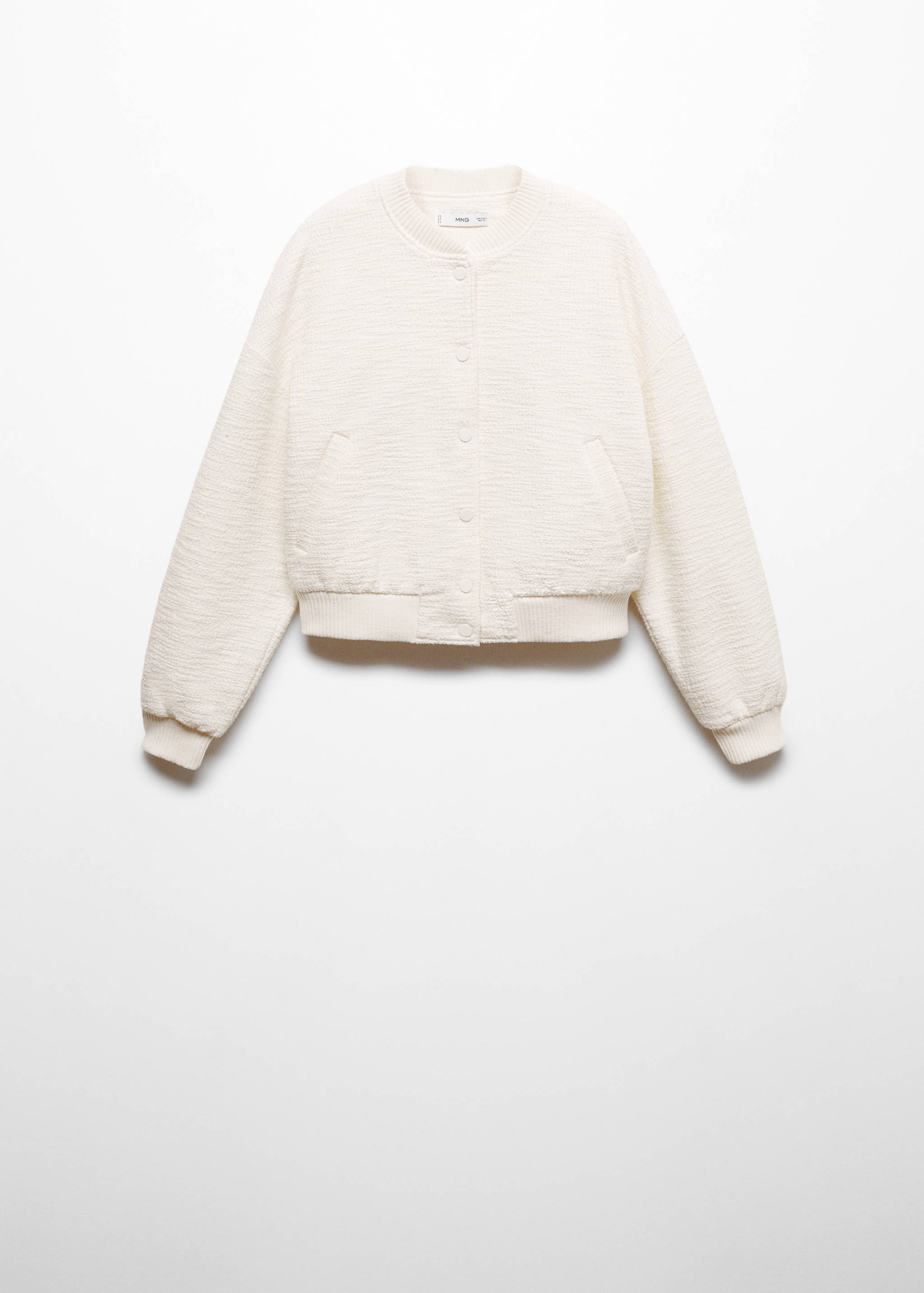 Veste bomber tweed - Article sans modèle