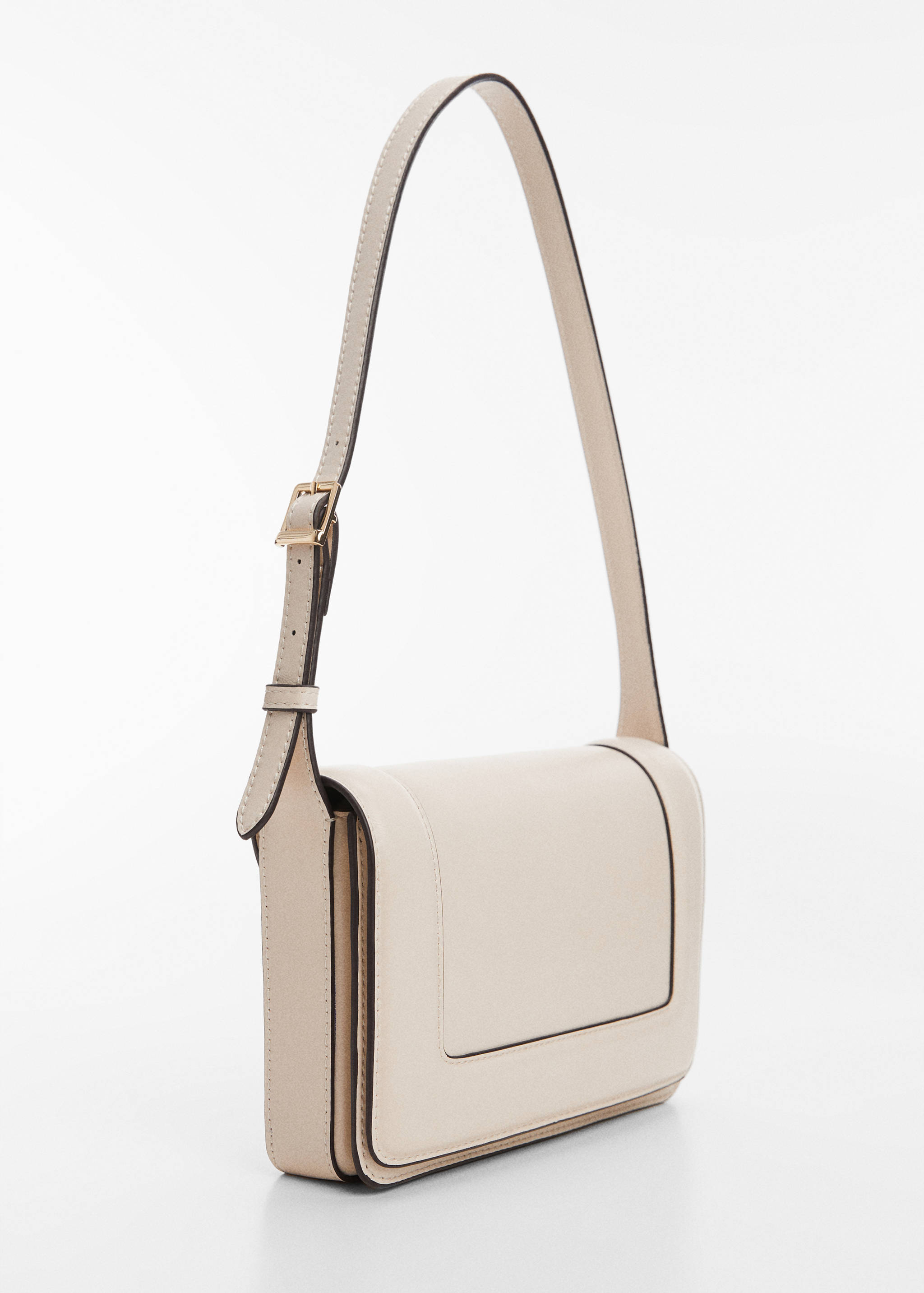 Bolso bandolera solapa - Plano medio