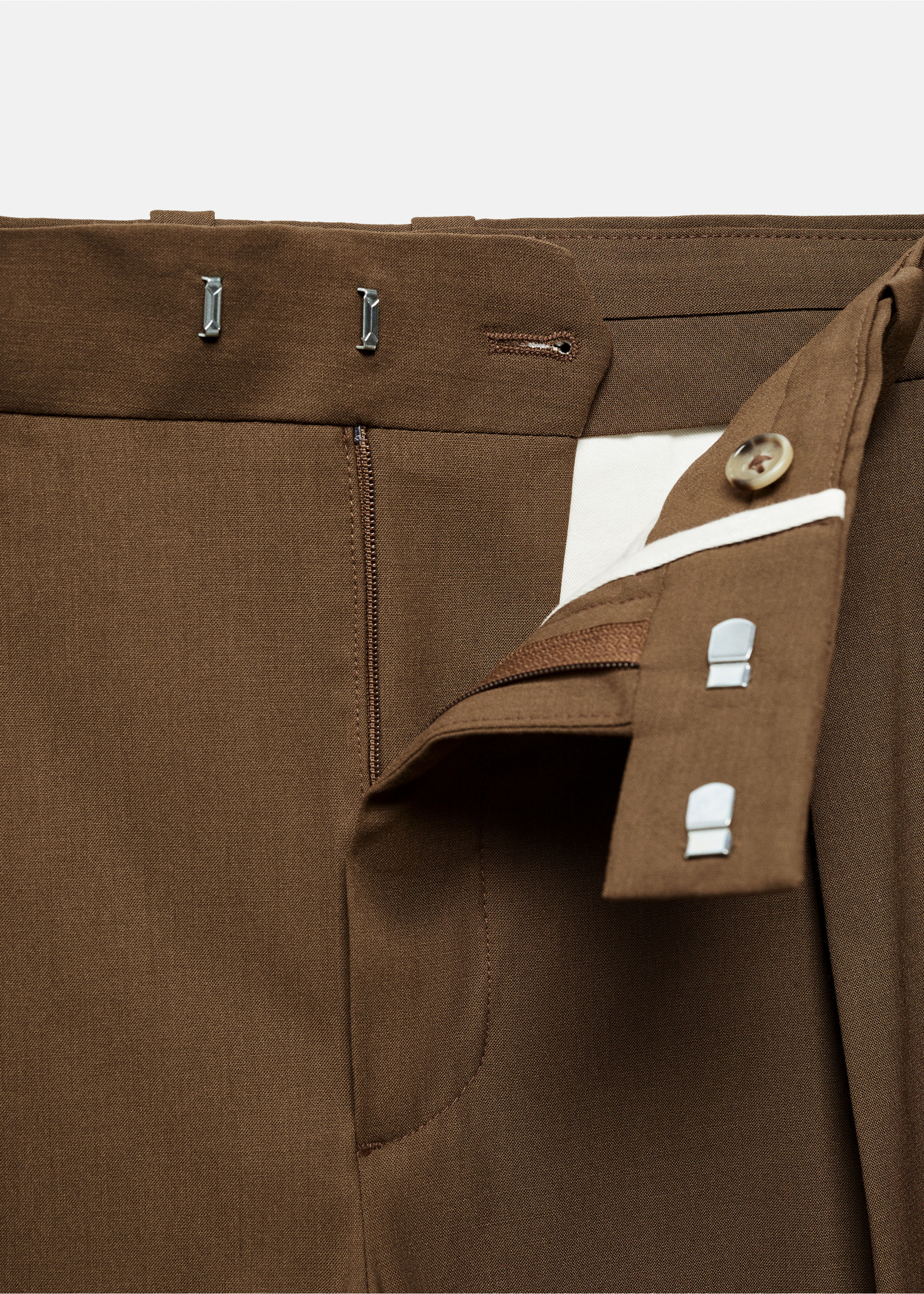 Pantalon costume relaxed-fit pinces - Détail de l'article 8