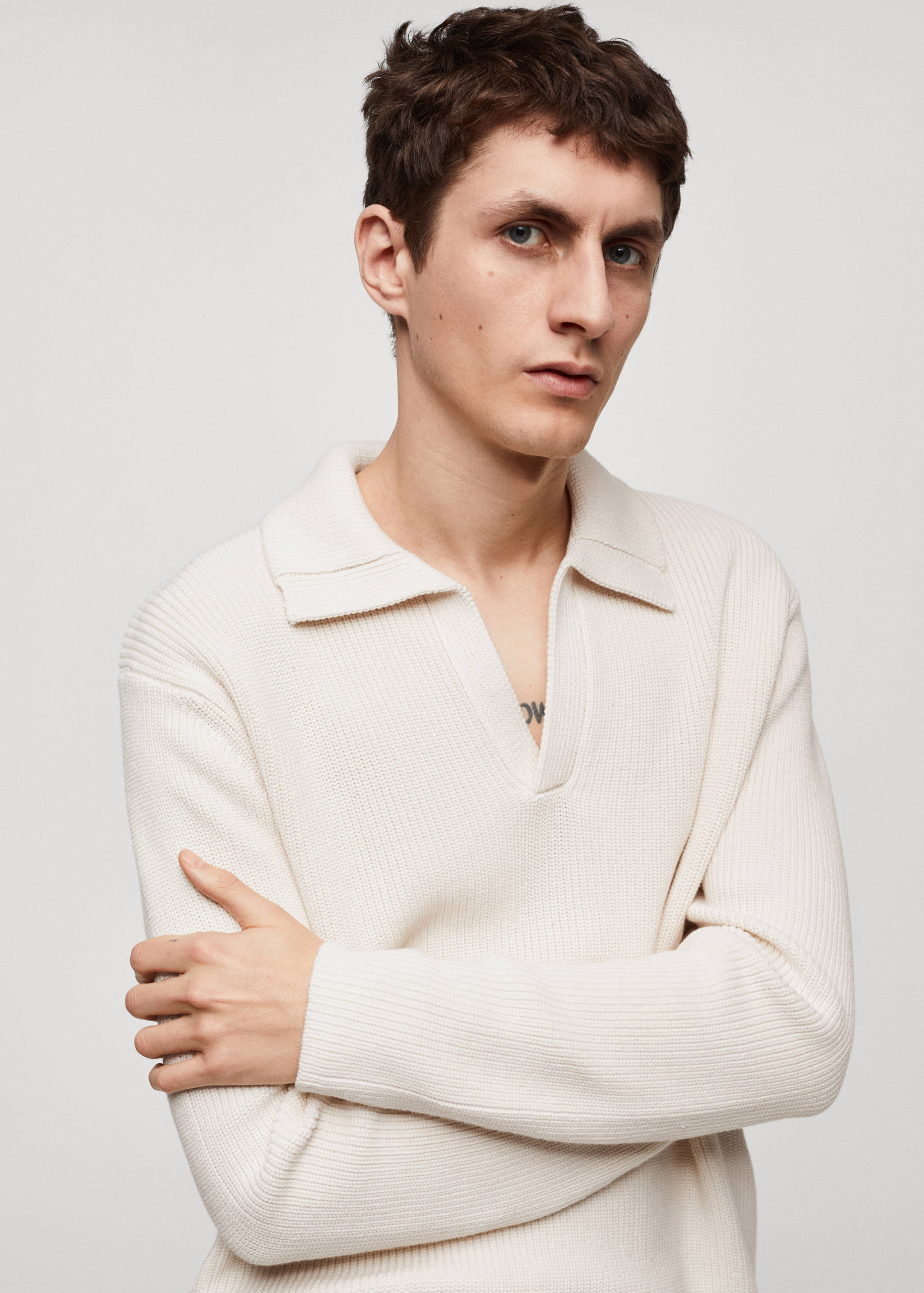 Jersey punto cuello polo - Detalle del artículo 1